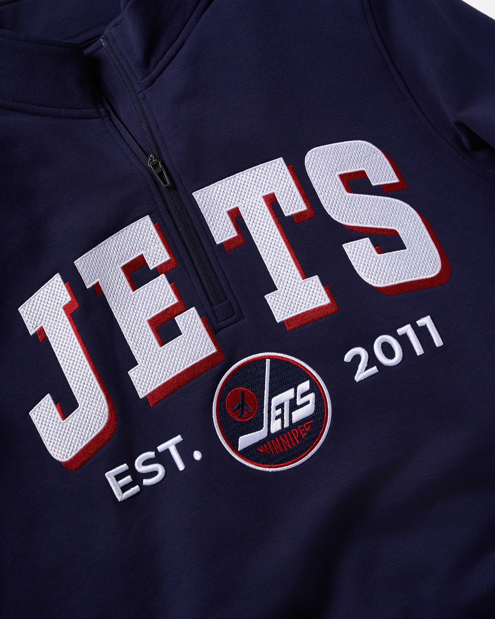 The Jets Altitude Quarter Zip - Navy