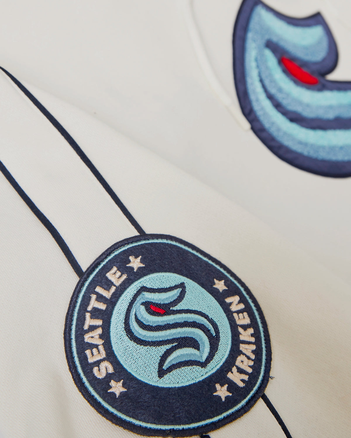 Kraken Rinkside Hoodie - Vintage White