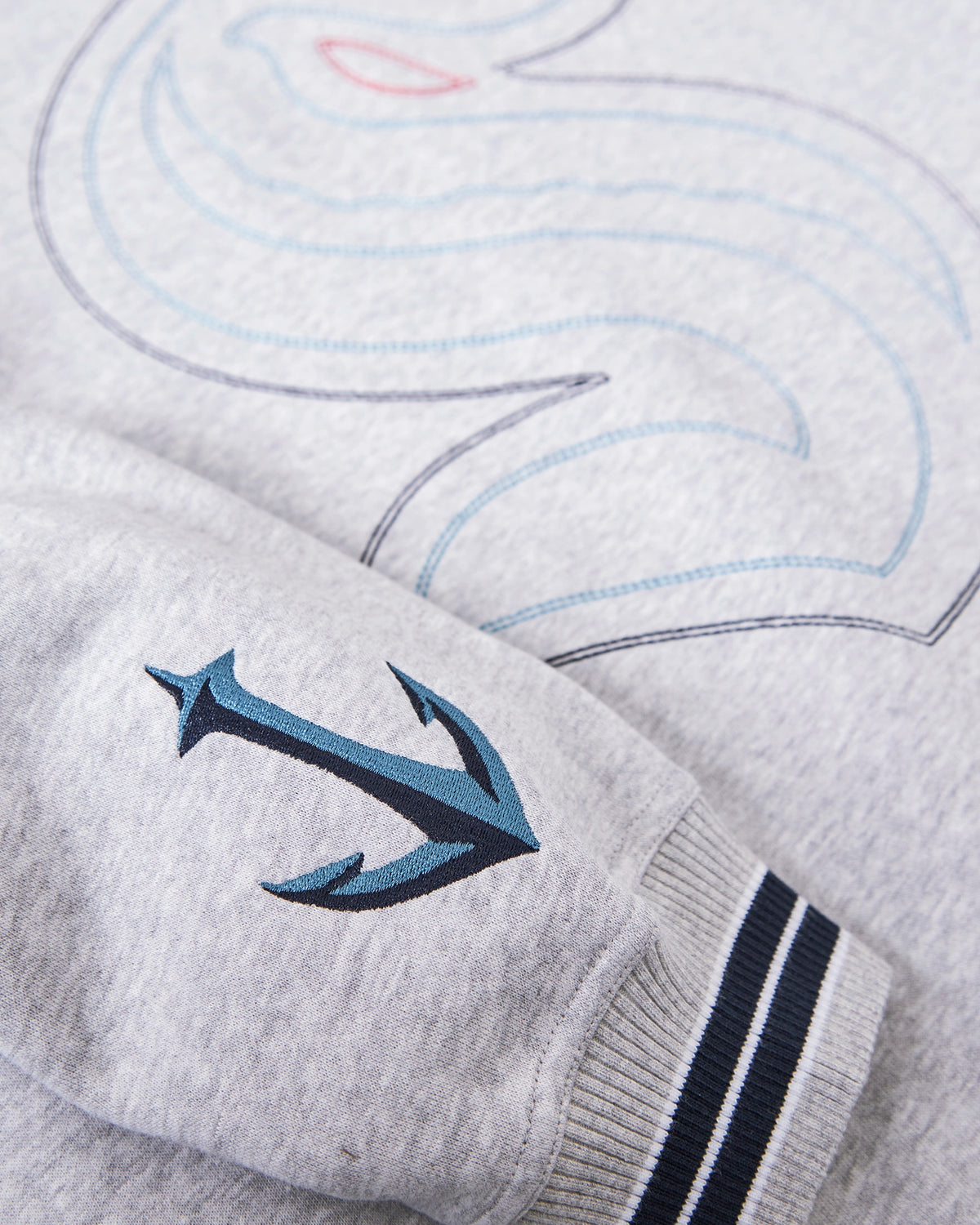Kraken Heritage Sweatshirt - Heather Grey