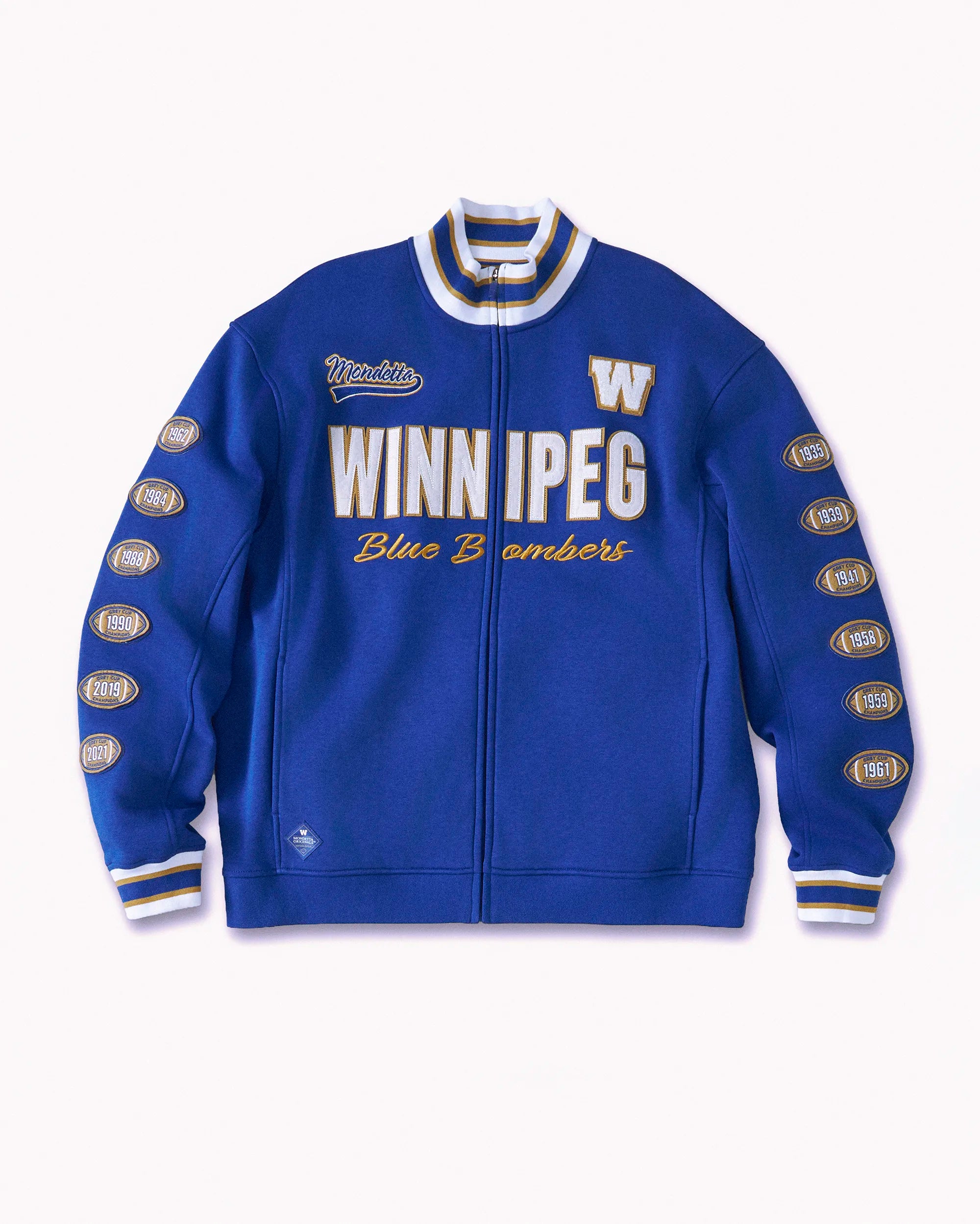 For general description, go to 'Main Product Description' region - The Bombers Pitch Jacket - Royal Blue