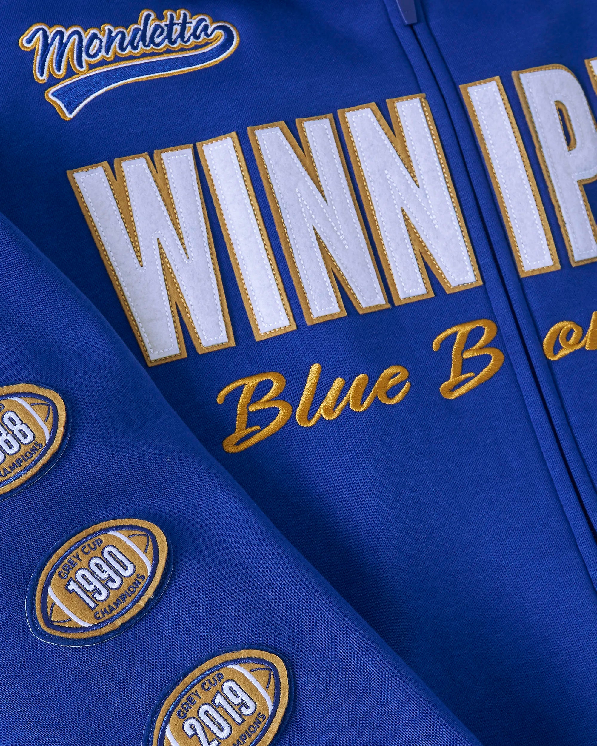 The Bombers Pitch Jacket - Royal Blue