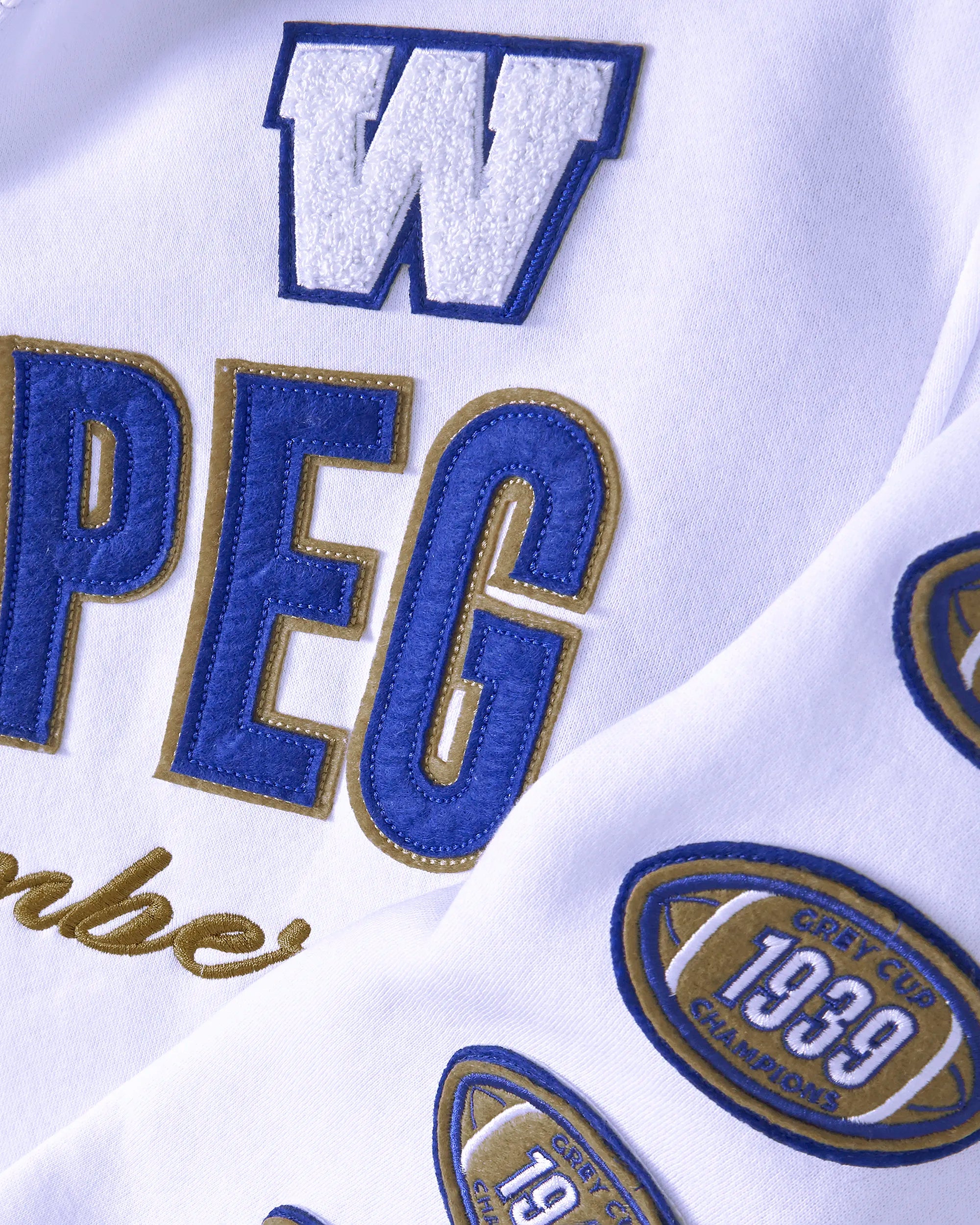 The Bombers Pitch Jacket - White