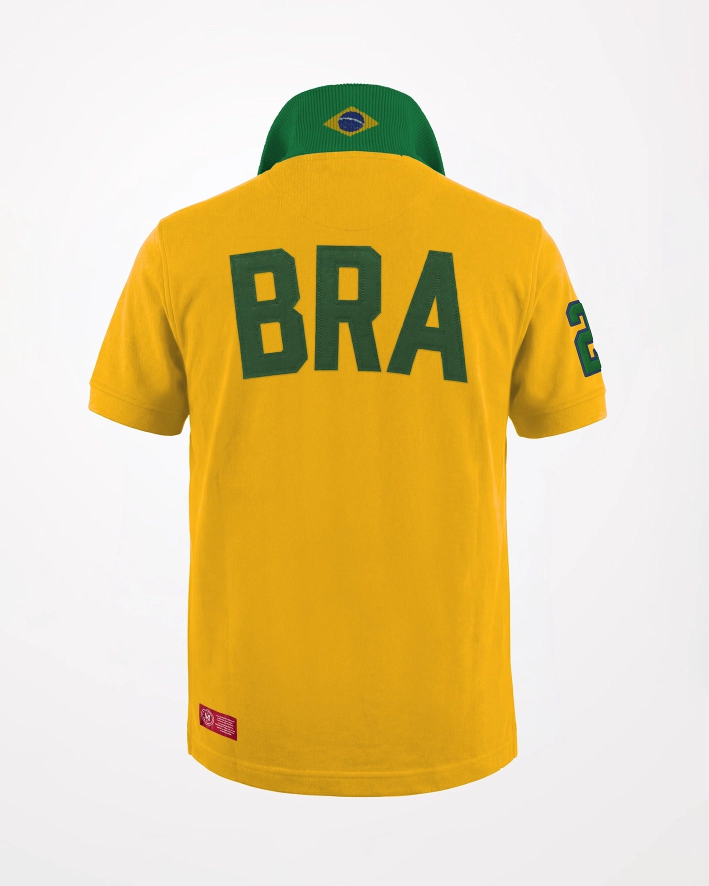 The Match Day Polo - Match Day Polo Yellow/Brazil
