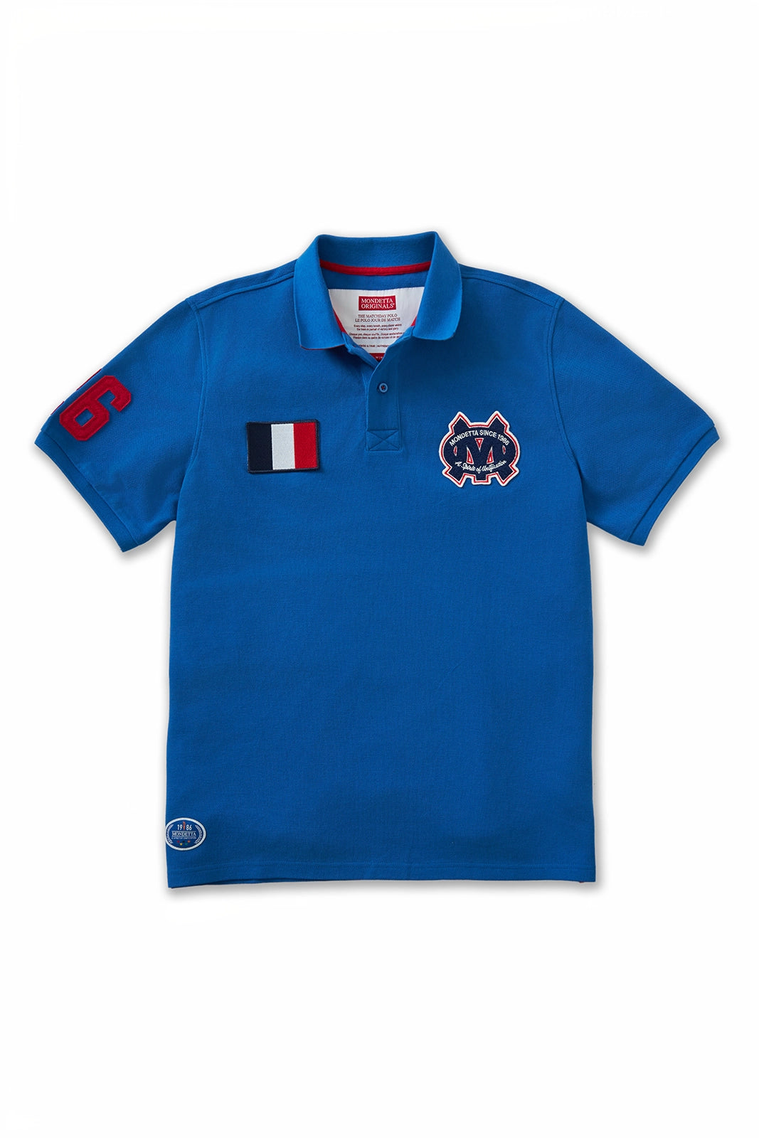 The Match Day Polo - Match Day Polo Blue/France