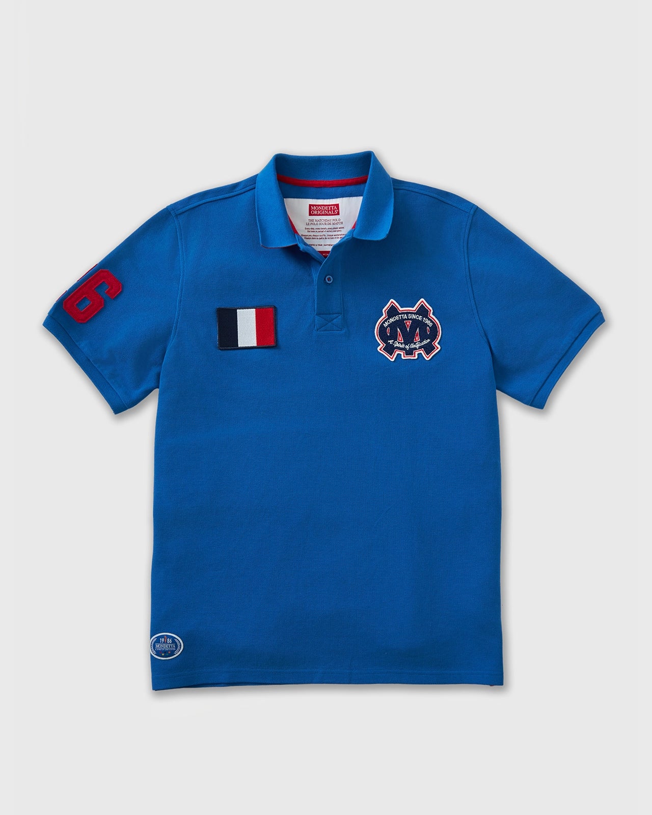 The Match Day Polo - Match Day Polo Blue/France