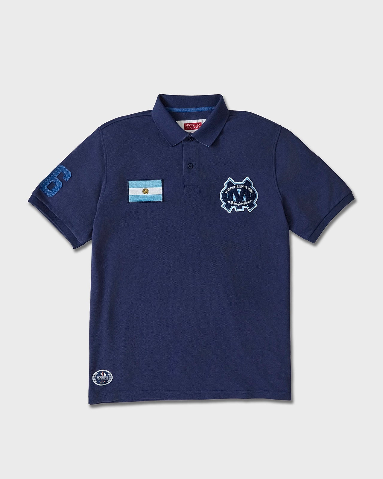 The Match Day Polo - Match Day Polo Navy/Argentina