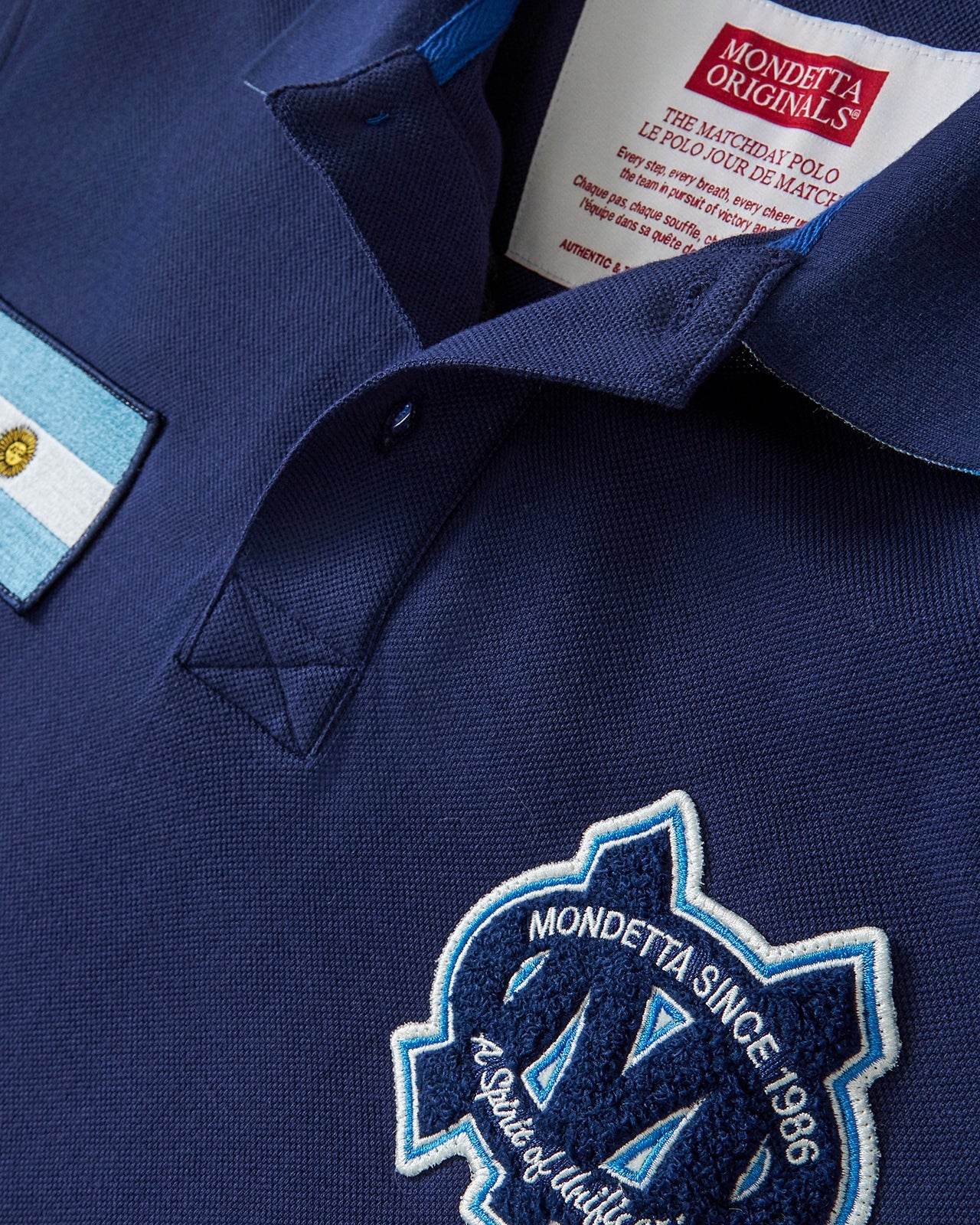 The Match Day Polo - Match Day Polo Navy/Argentina