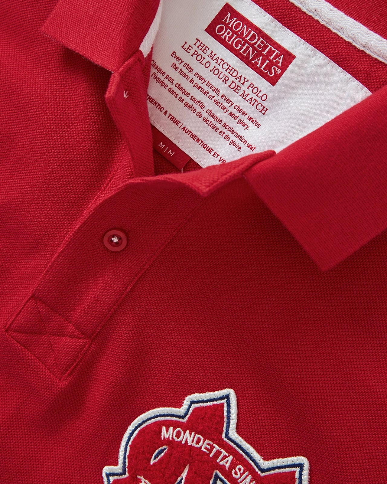 The Match Day Polo - Match Day Polo Red/England