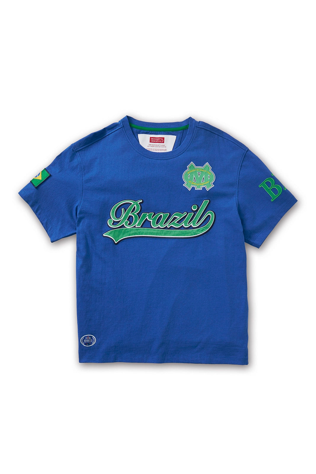 The Match Day T-Shirt - Match Day Blue/Brazil