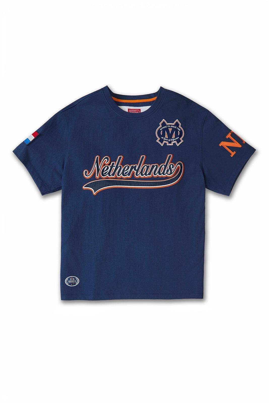 For detailed item description, go to 'Long Product Description' region - The Match Day T-Shirt - Match Day Navy/Netherlands
