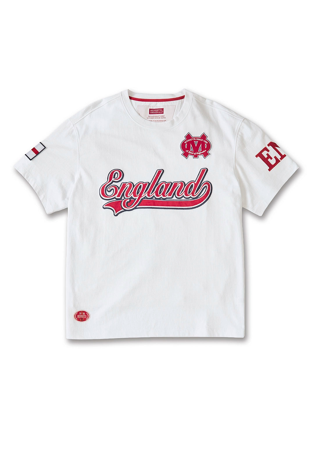 The Match Day T-Shirt - Match Day White/England