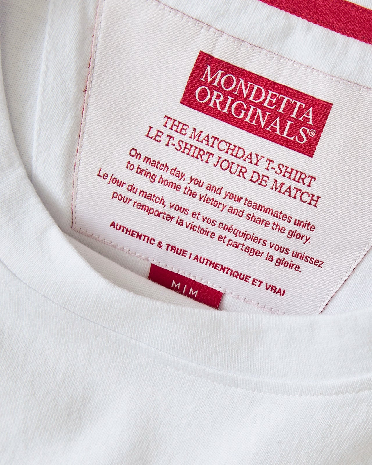 The Match Day T-Shirt - Match Day White/England