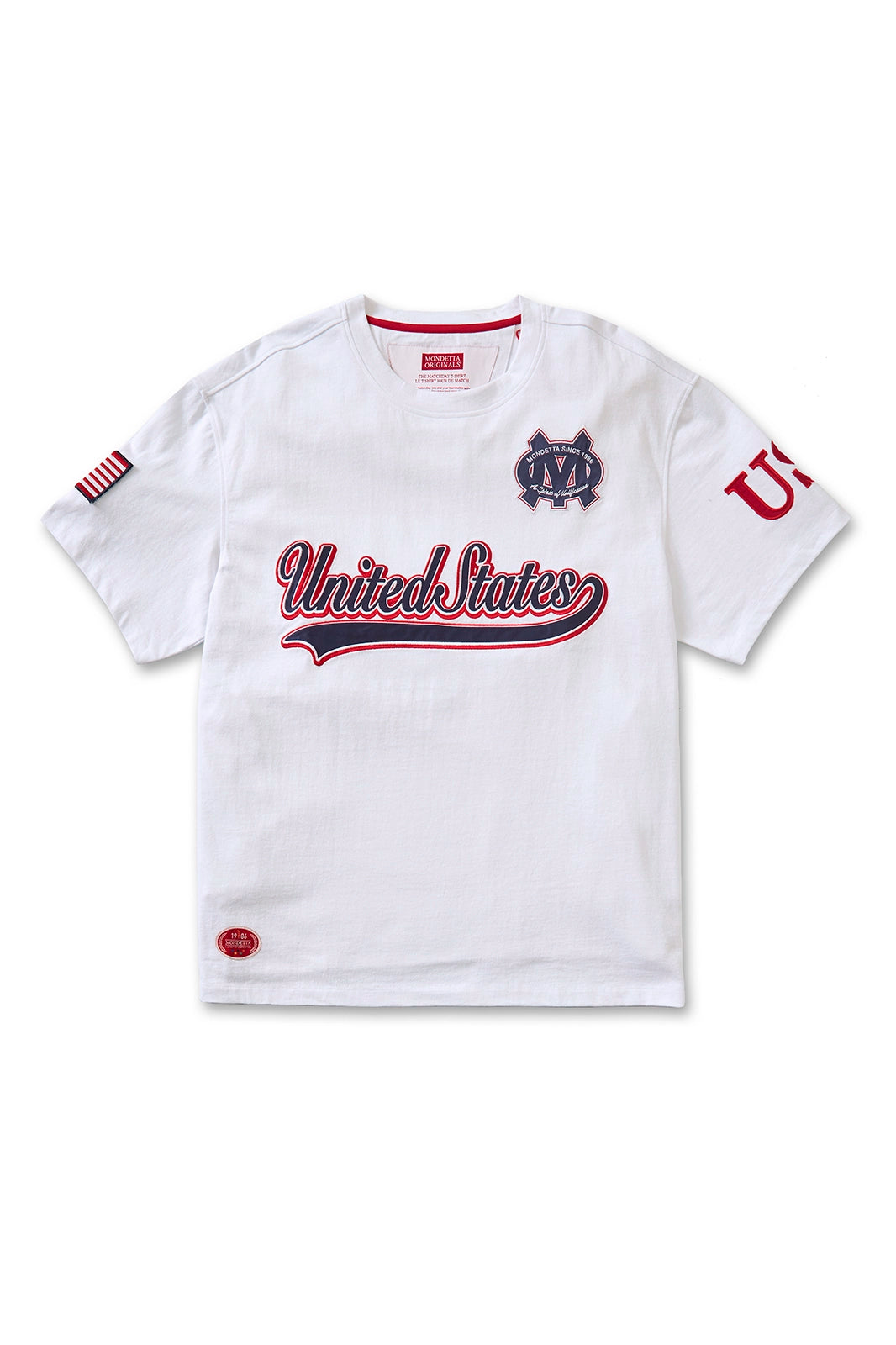 The Match Day T-Shirt - Match Day White/USA