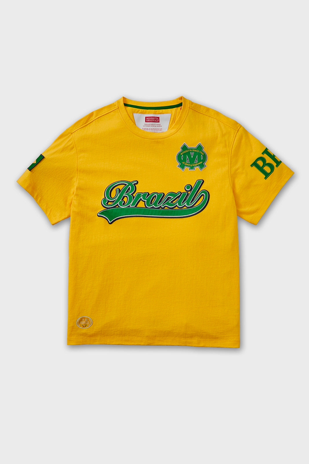 The Match Day T-Shirt - Match Day Yellow/Brazil