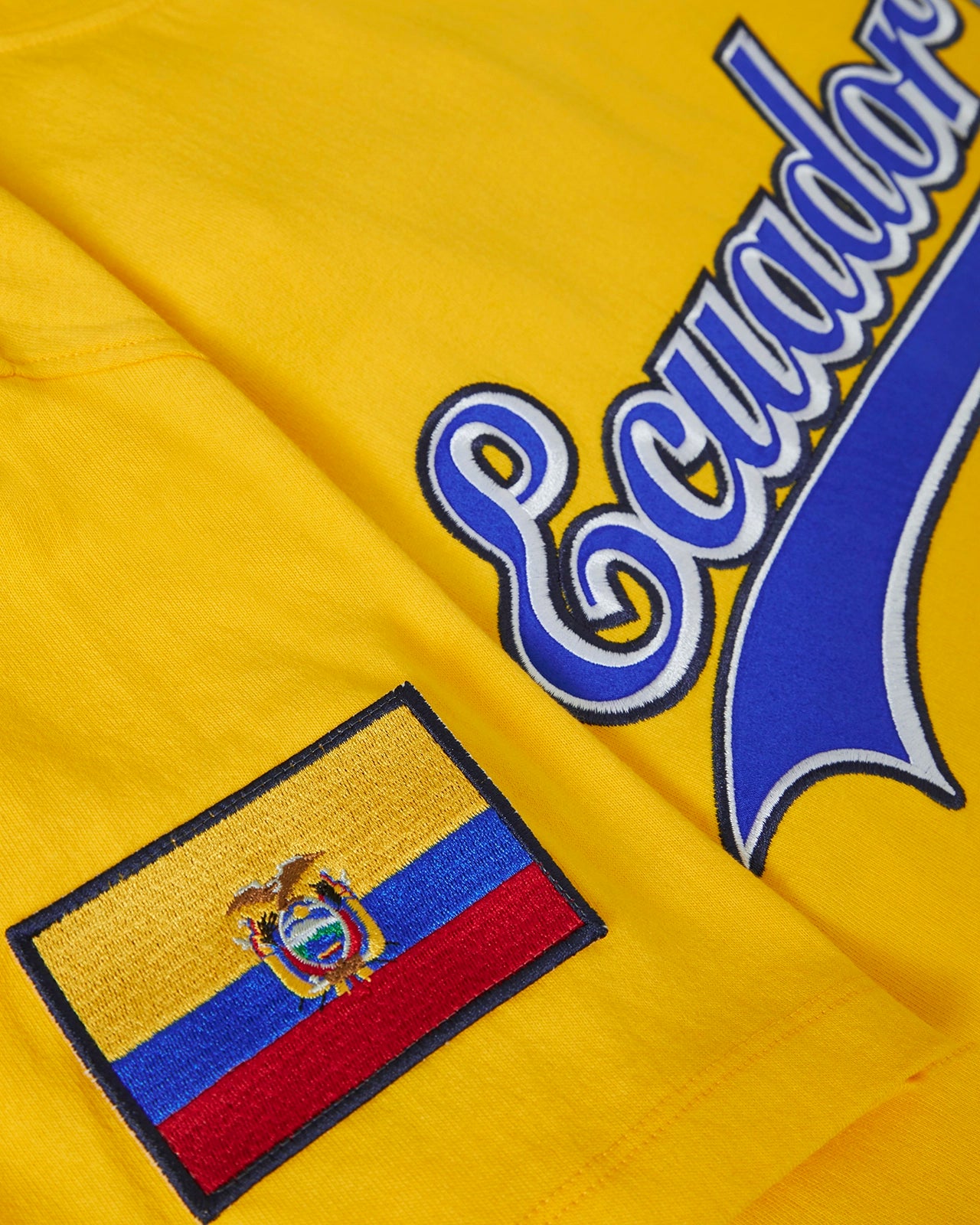 The Match Day T-Shirt - Match Day Yellow/Ecuador