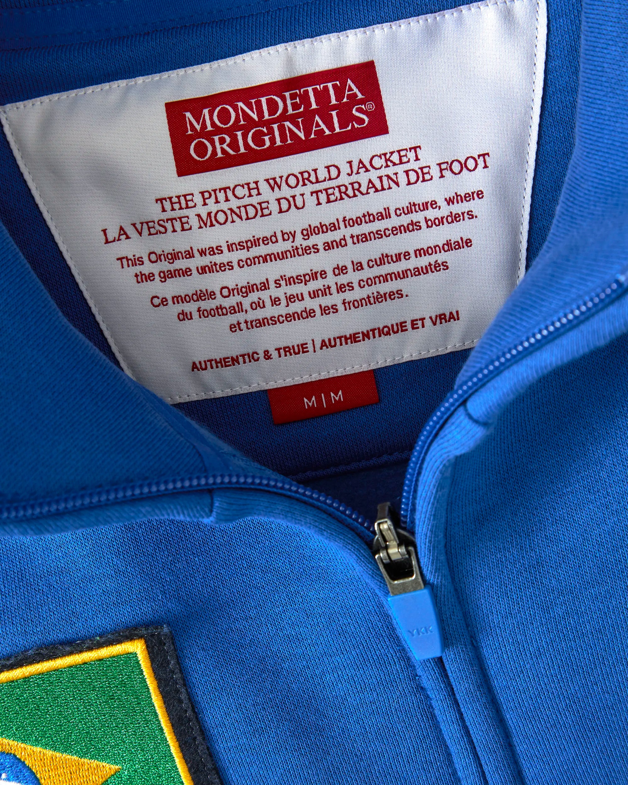 The Pitch World Jacket - Pitch Blue/Brazil