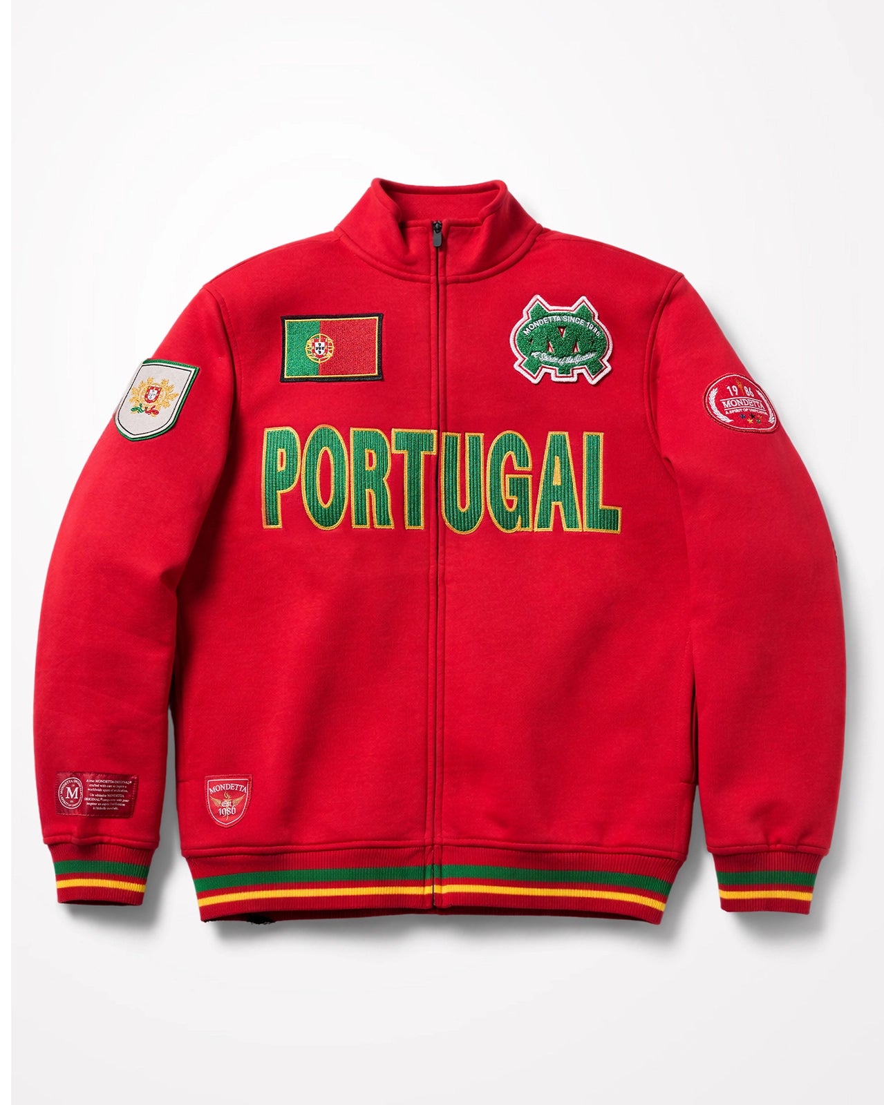 The Pitch World Jacket - Pitch Red/Portugal | Mondetta Originals