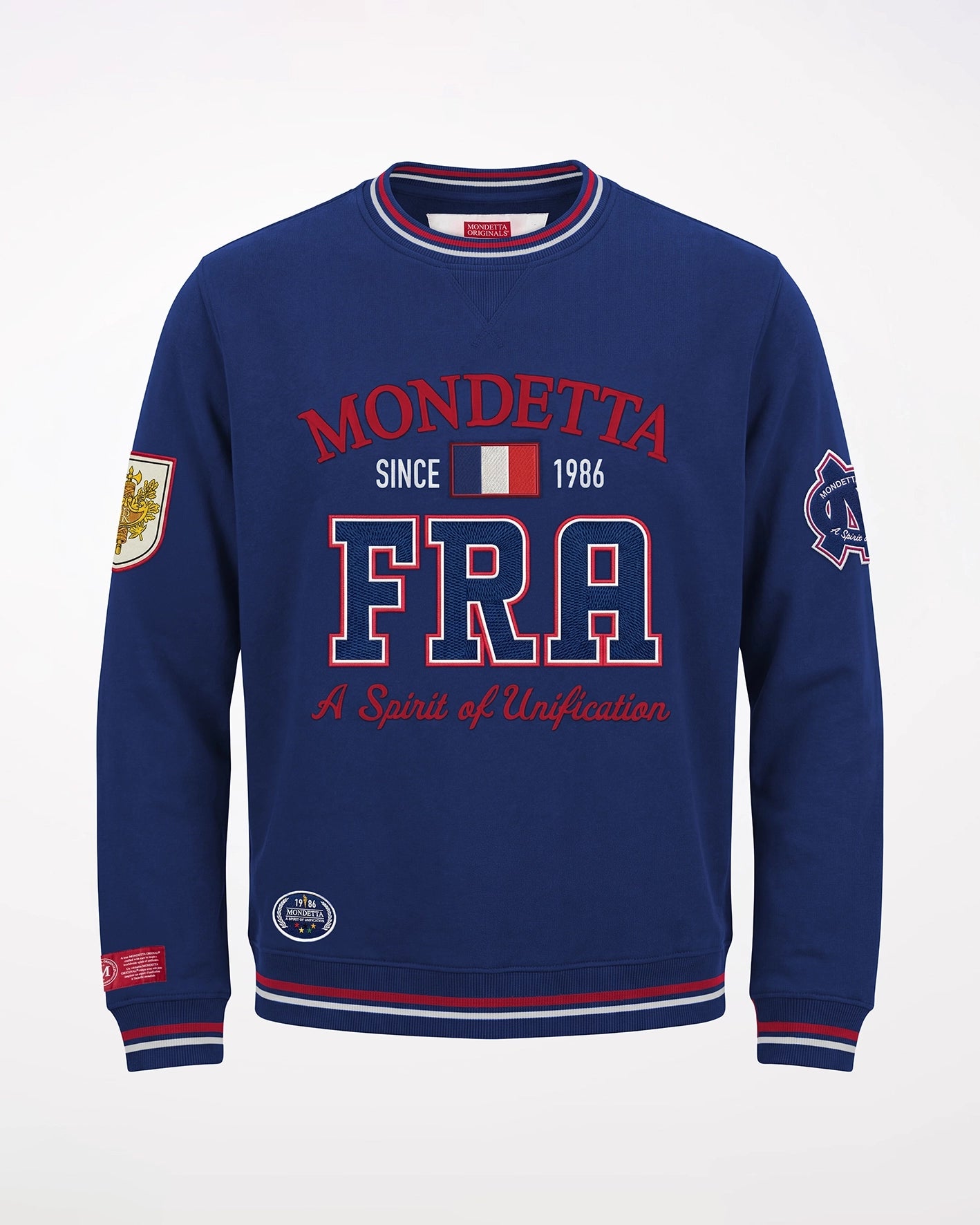 The All Star Crew Neck Sweatshirt - All Star Navy/France