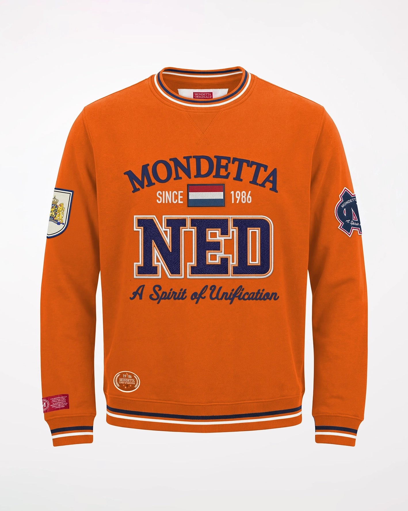 The All Star Crew Neck Sweatshirt - All Star Orange/Netherlands
