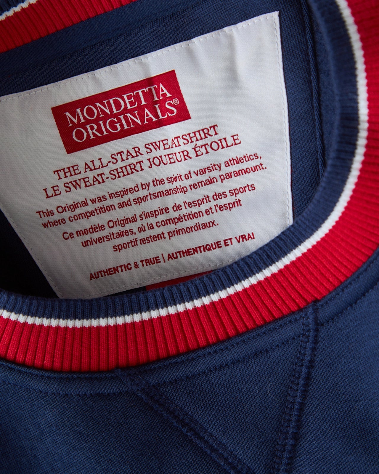 The All-Star Crew Neck Sweatshirt - All Star Navy/USA