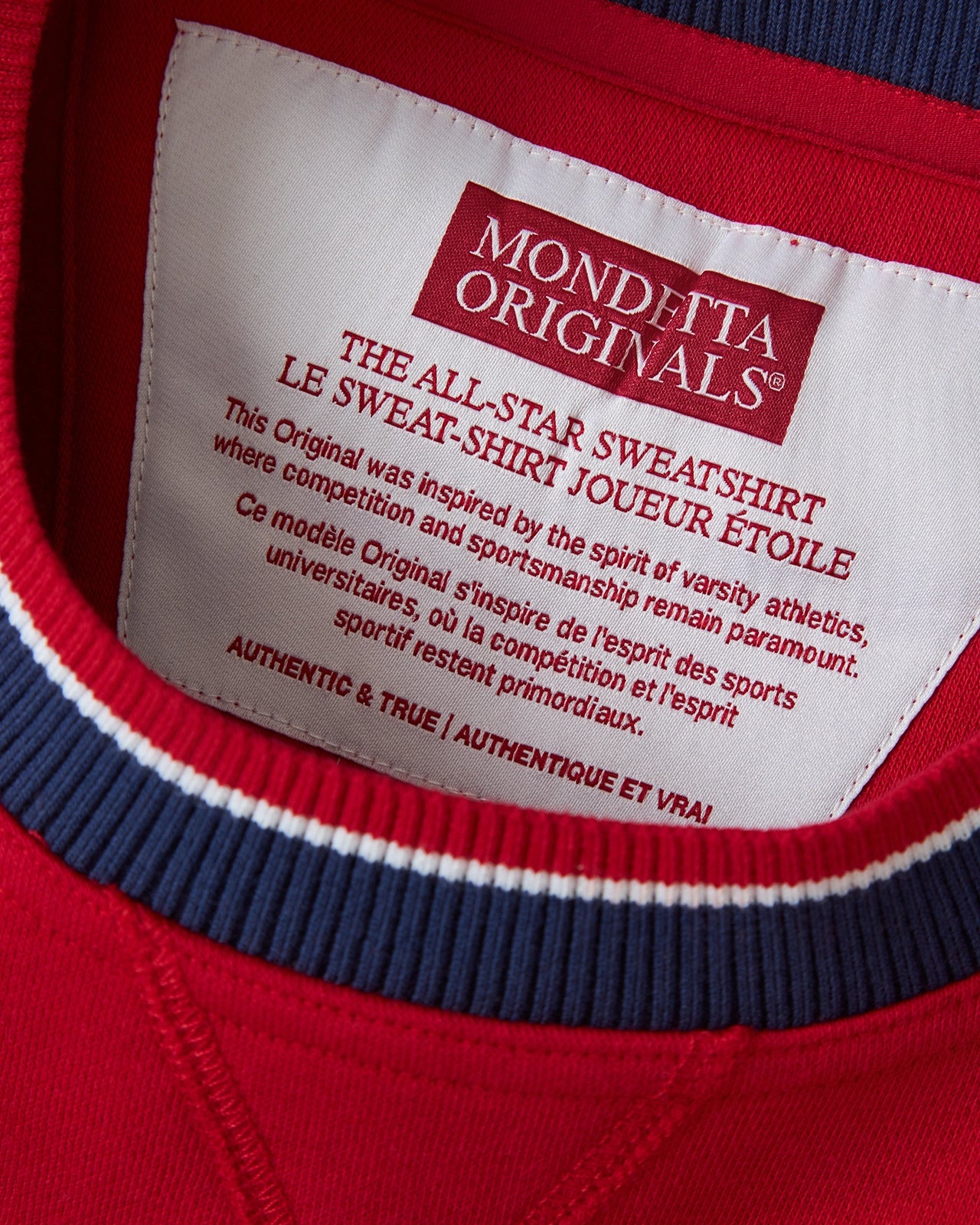 The All-Star Crew Neck Sweatshirt - All Star Red/Croatia