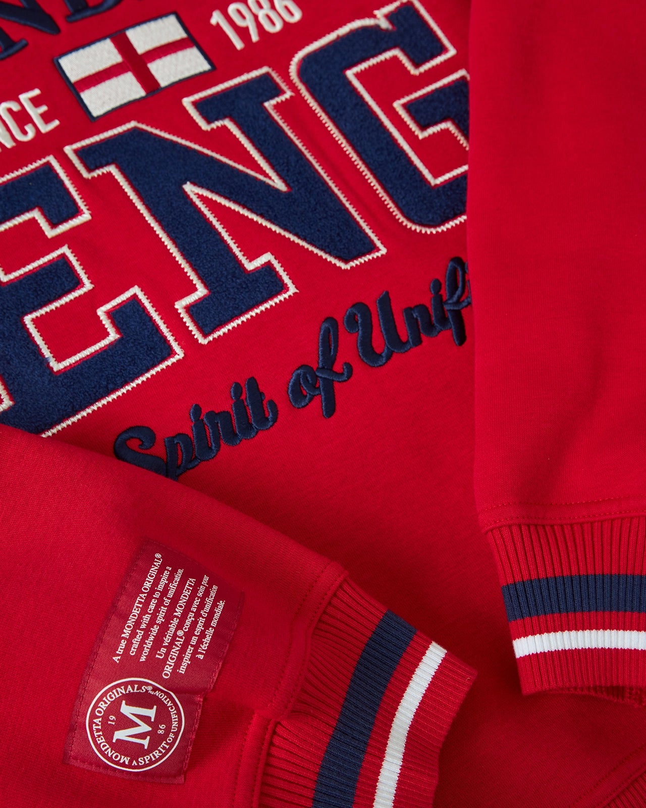The All-Star Crew Neck Sweatshirt - All Star Red/England