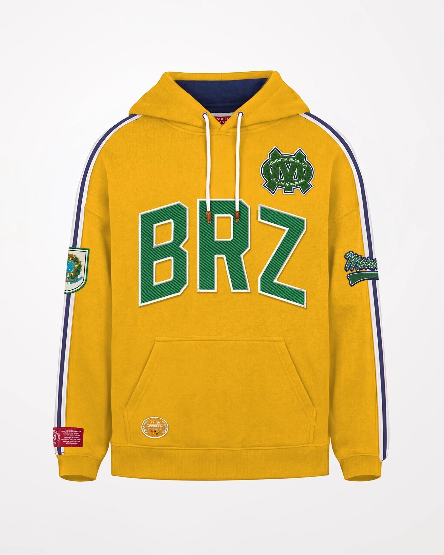 The Breakaway Hoodie - Breakaway Yellow/Brazil