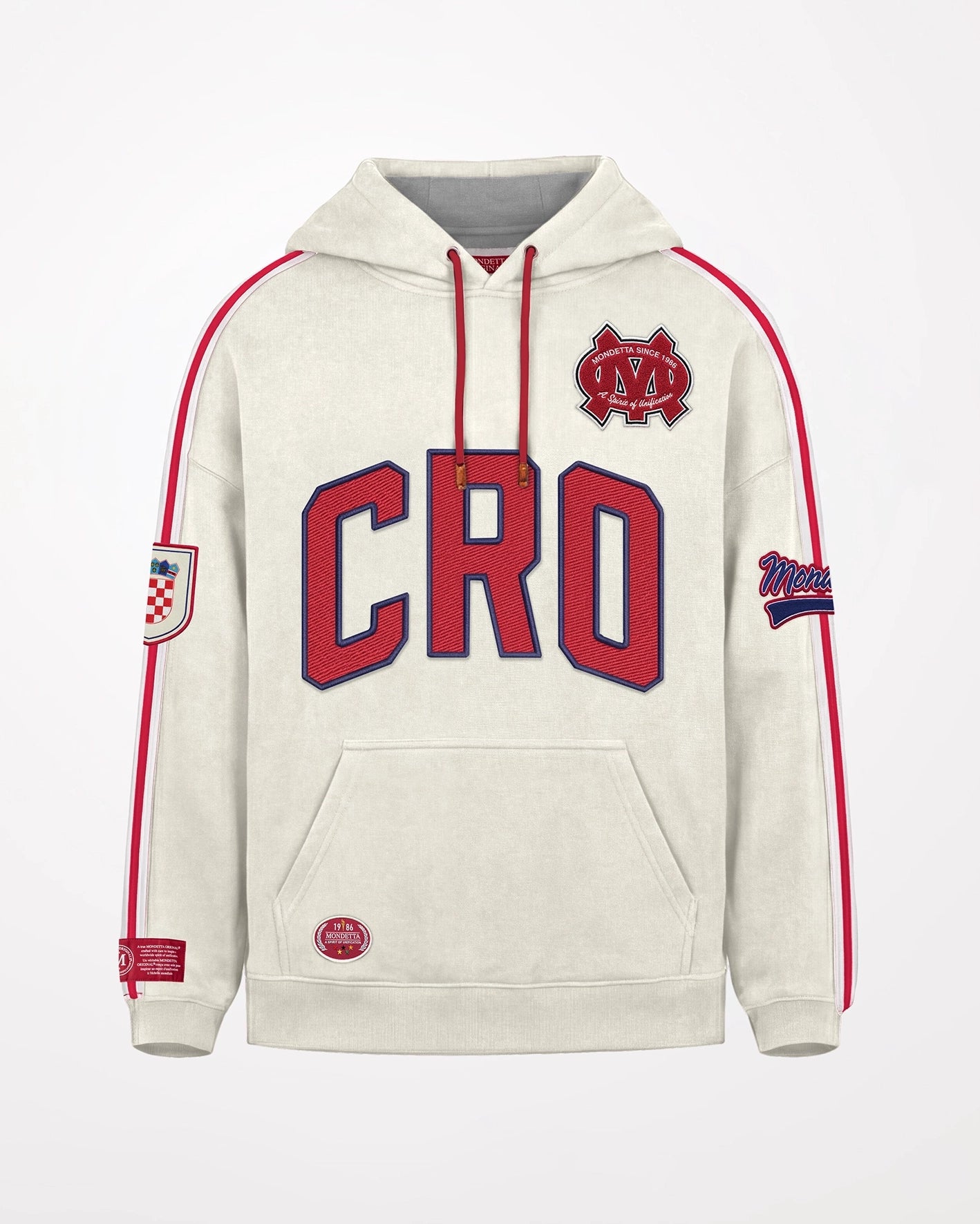 The Breakaway Hoodie - Breakaway White/Croatia