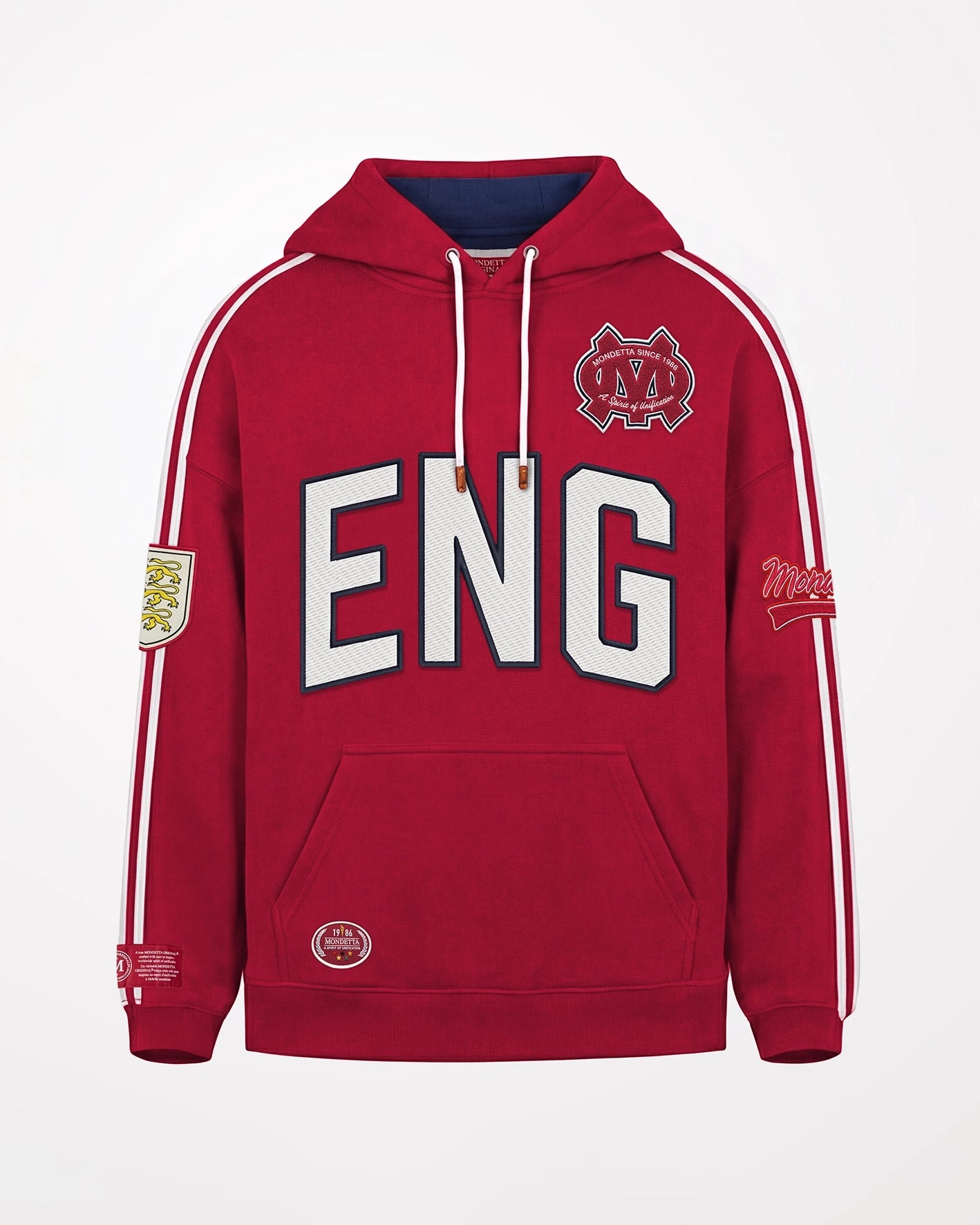 The Breakaway Hoodie - Breakaway Red/England