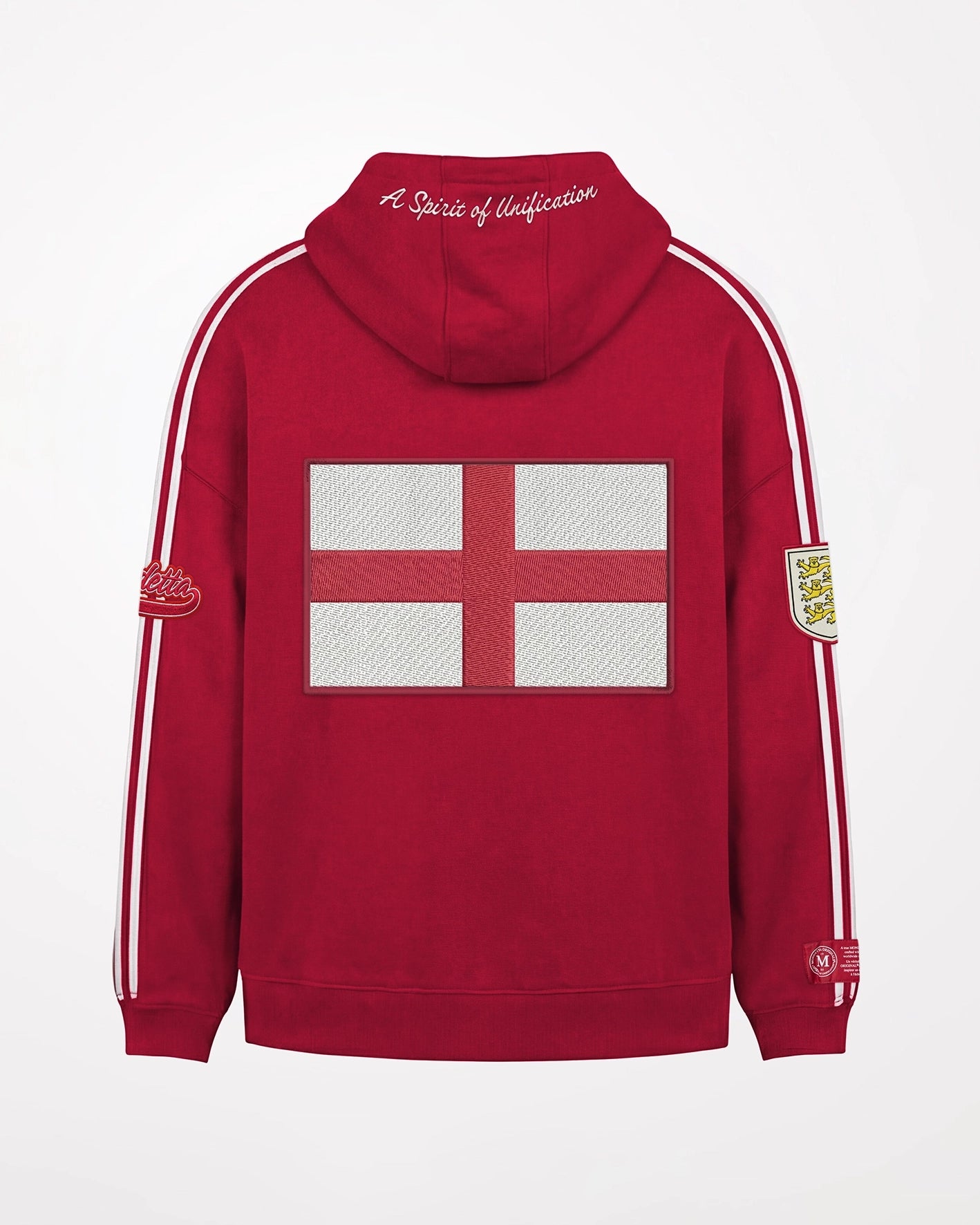 The Breakaway Hoodie - Breakaway Red/England