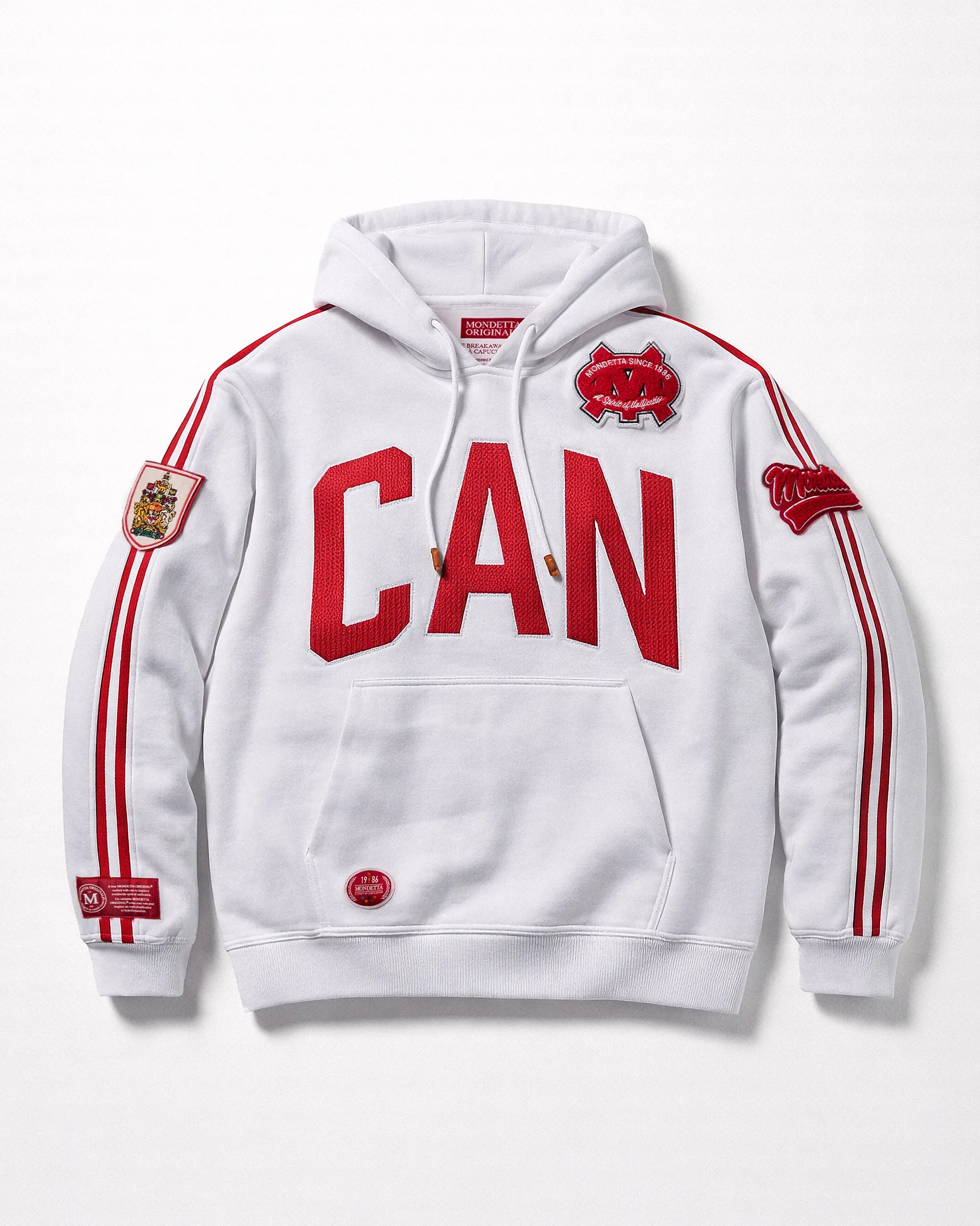 The Breakaway Hoodie - White/Canada