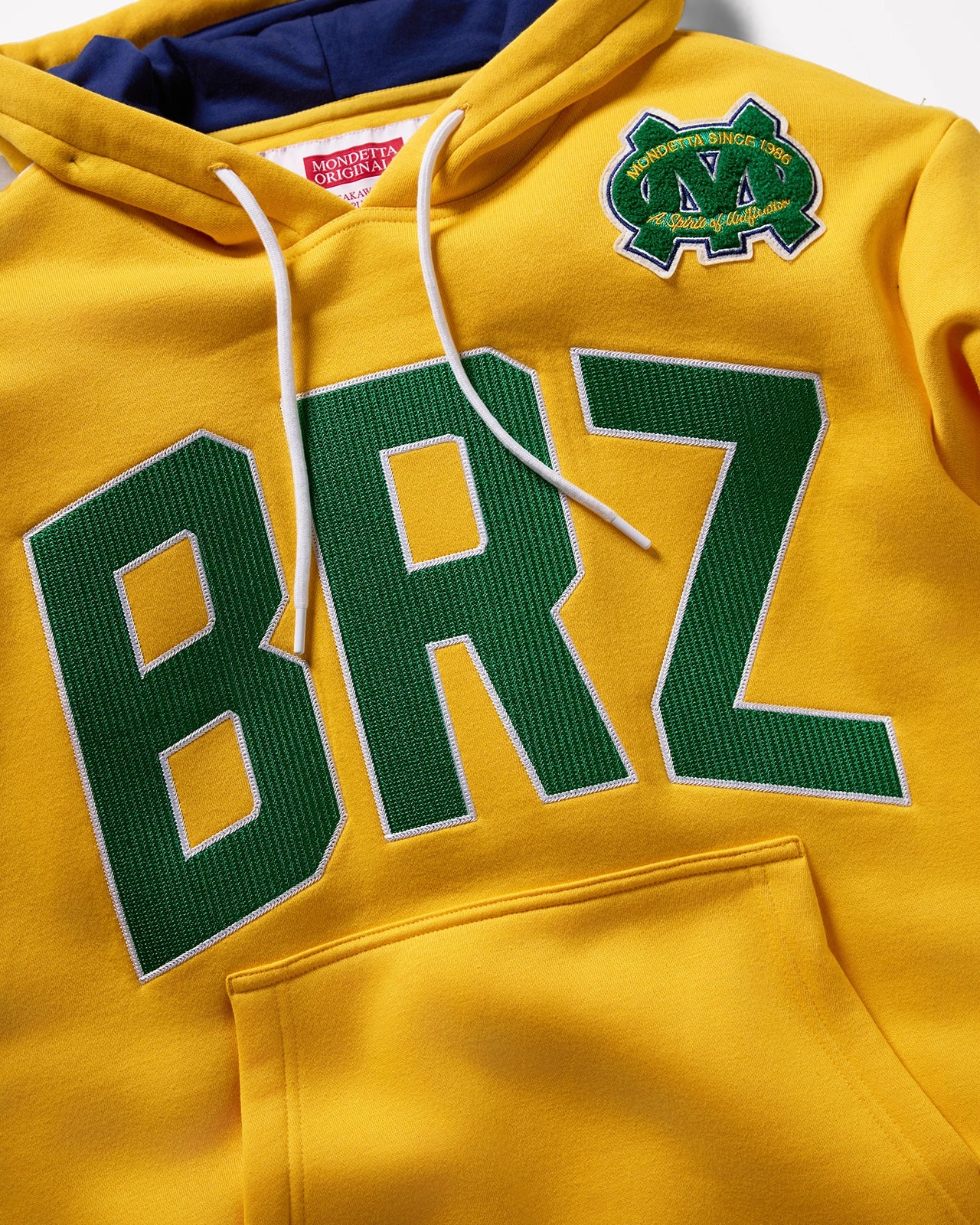 The Breakaway Hoodie - Breakaway Yellow/Brazil