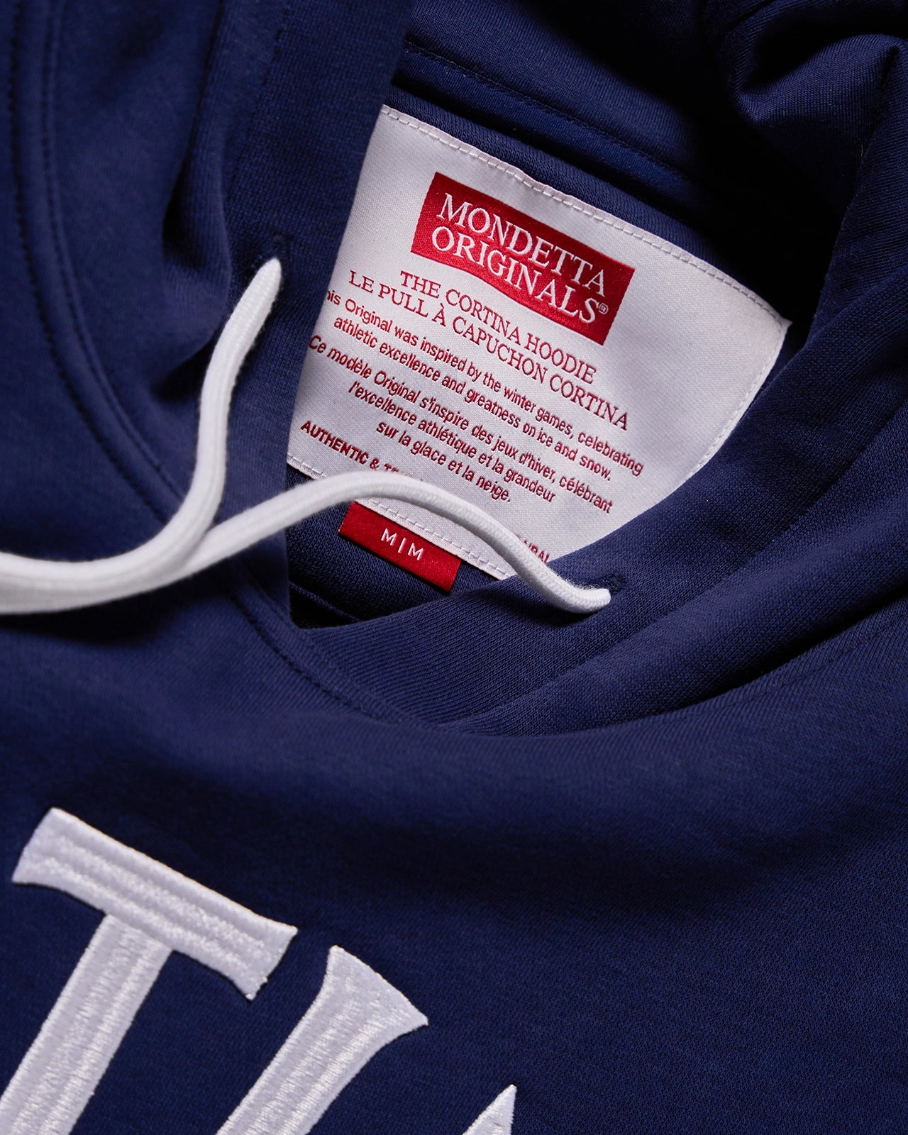 The Cortina Hoodie - Navy