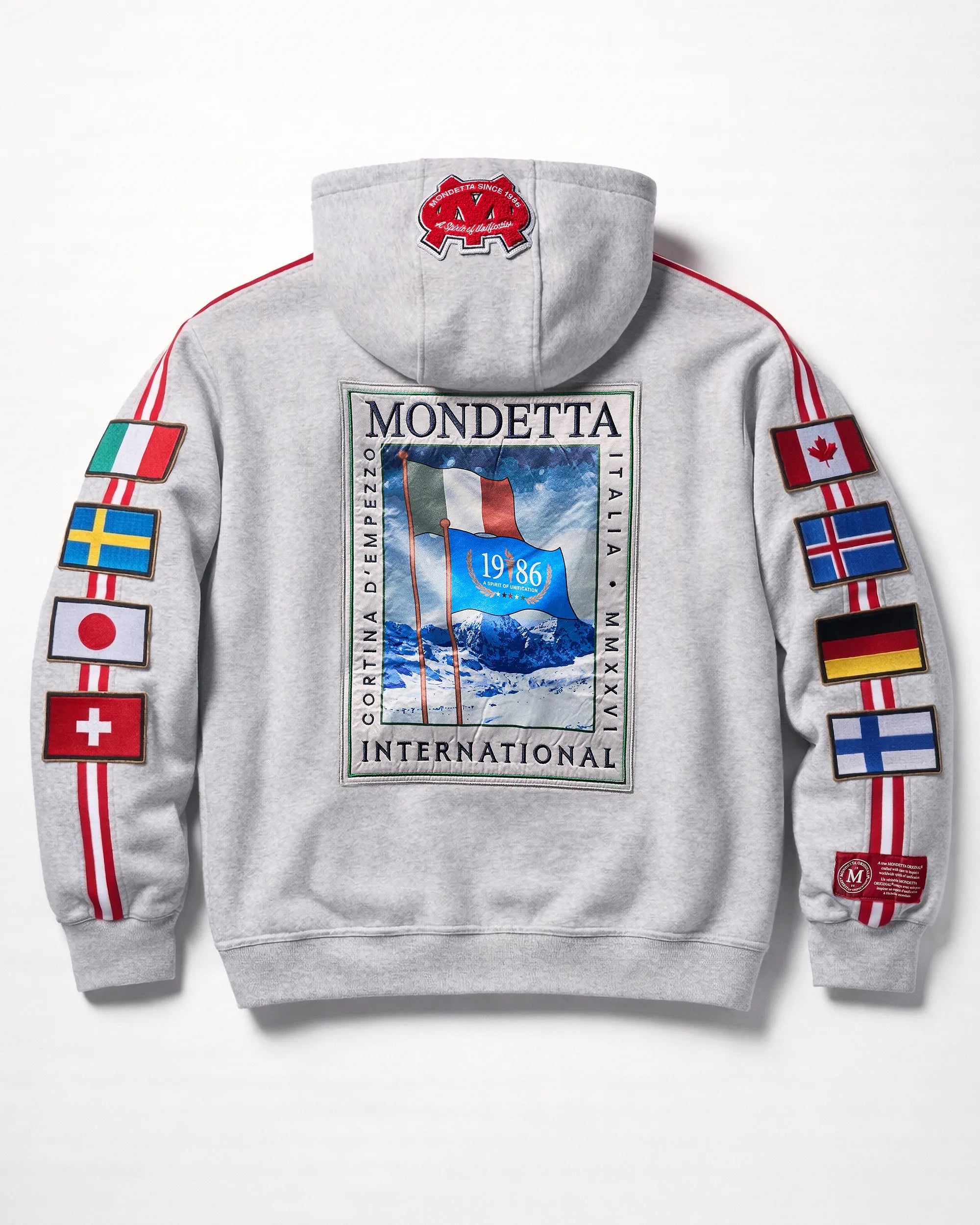 The Cortina Hoodie - Htr Grey