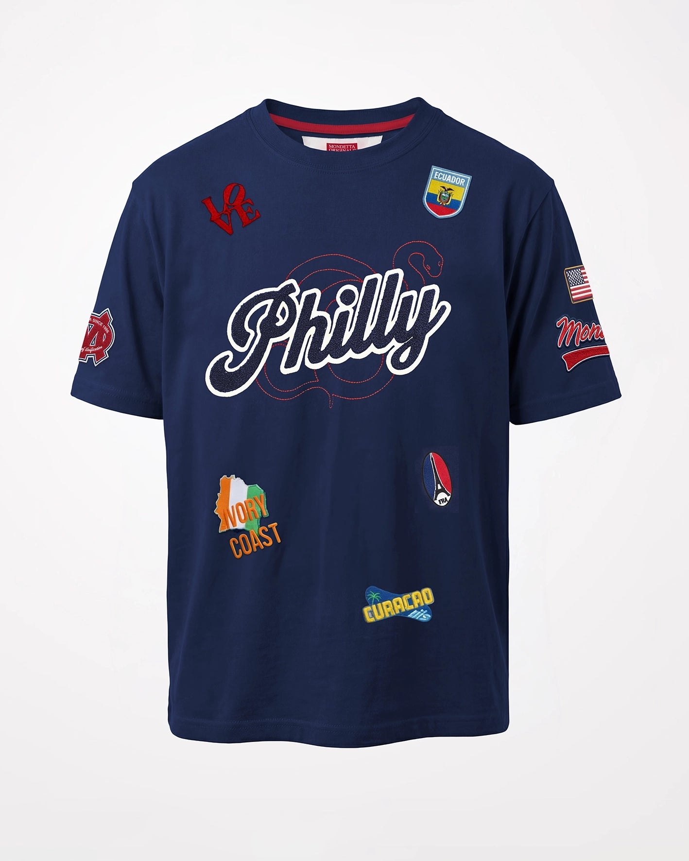 For detailed item description, go to 'Long Product Description' region - The Unity T-Shirt - Unity T-Shirt Navy/Philly
