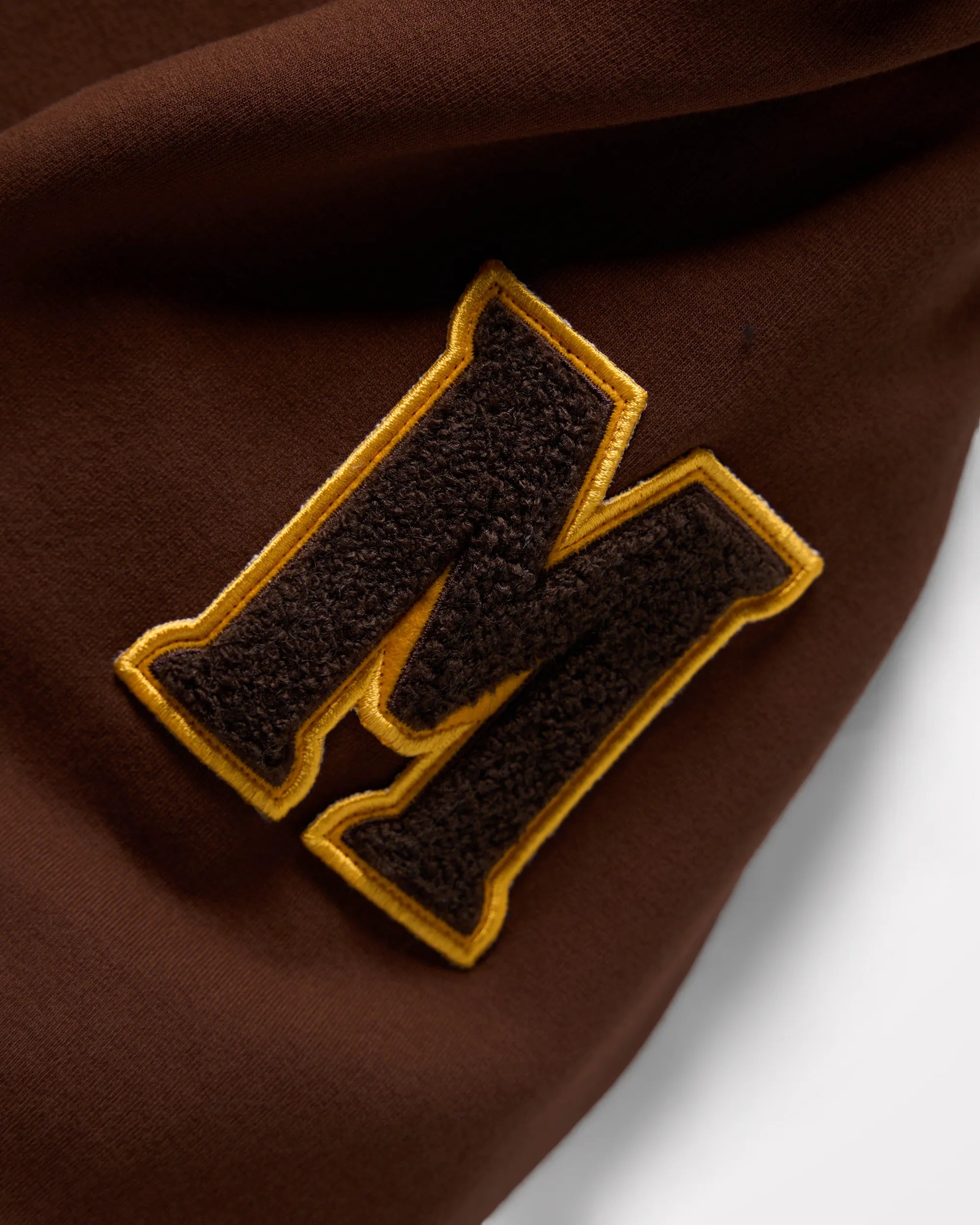 The Bison Hoodie - Chocolate Brown