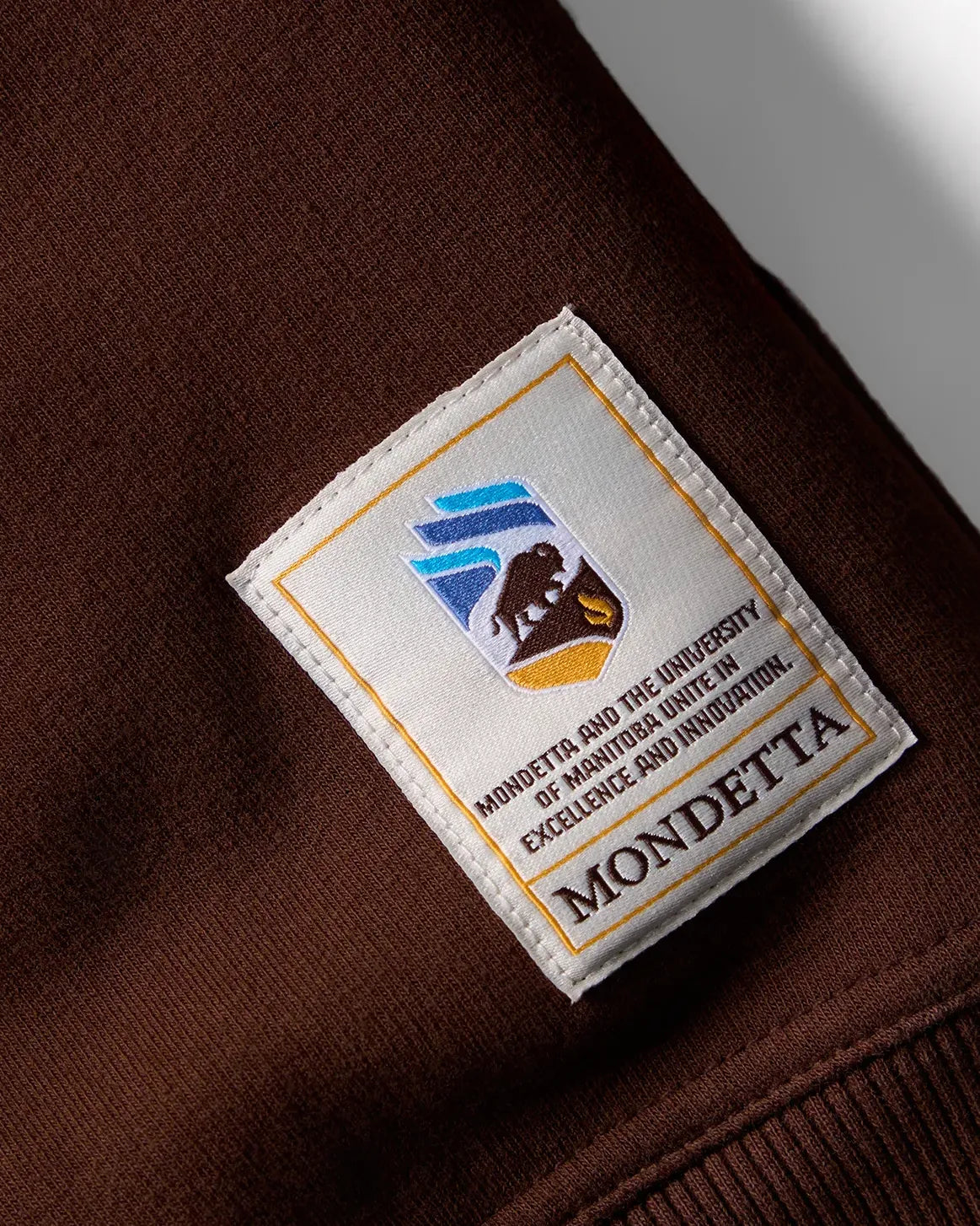 The Bison Hoodie - Chocolate Brown