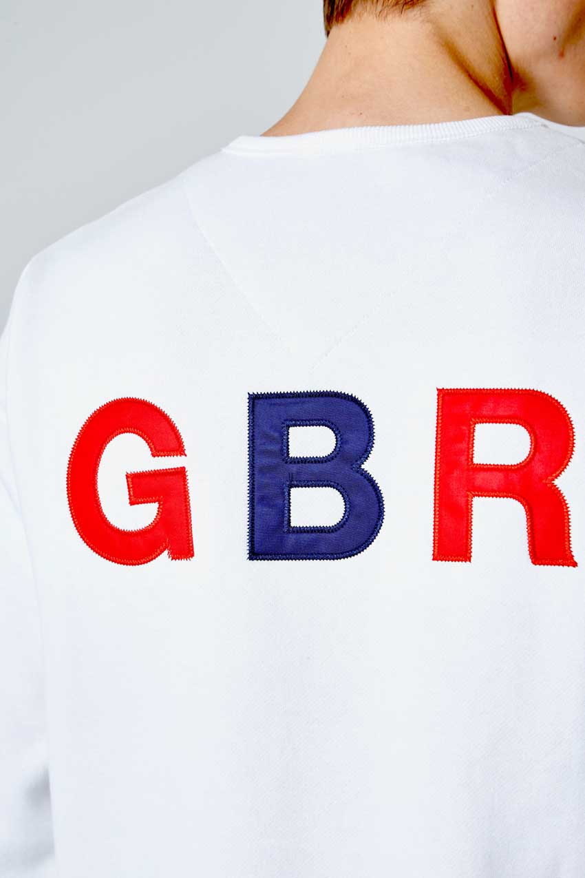 Homage Classic Fit Sweatshirt - Great Britain (UK) - White