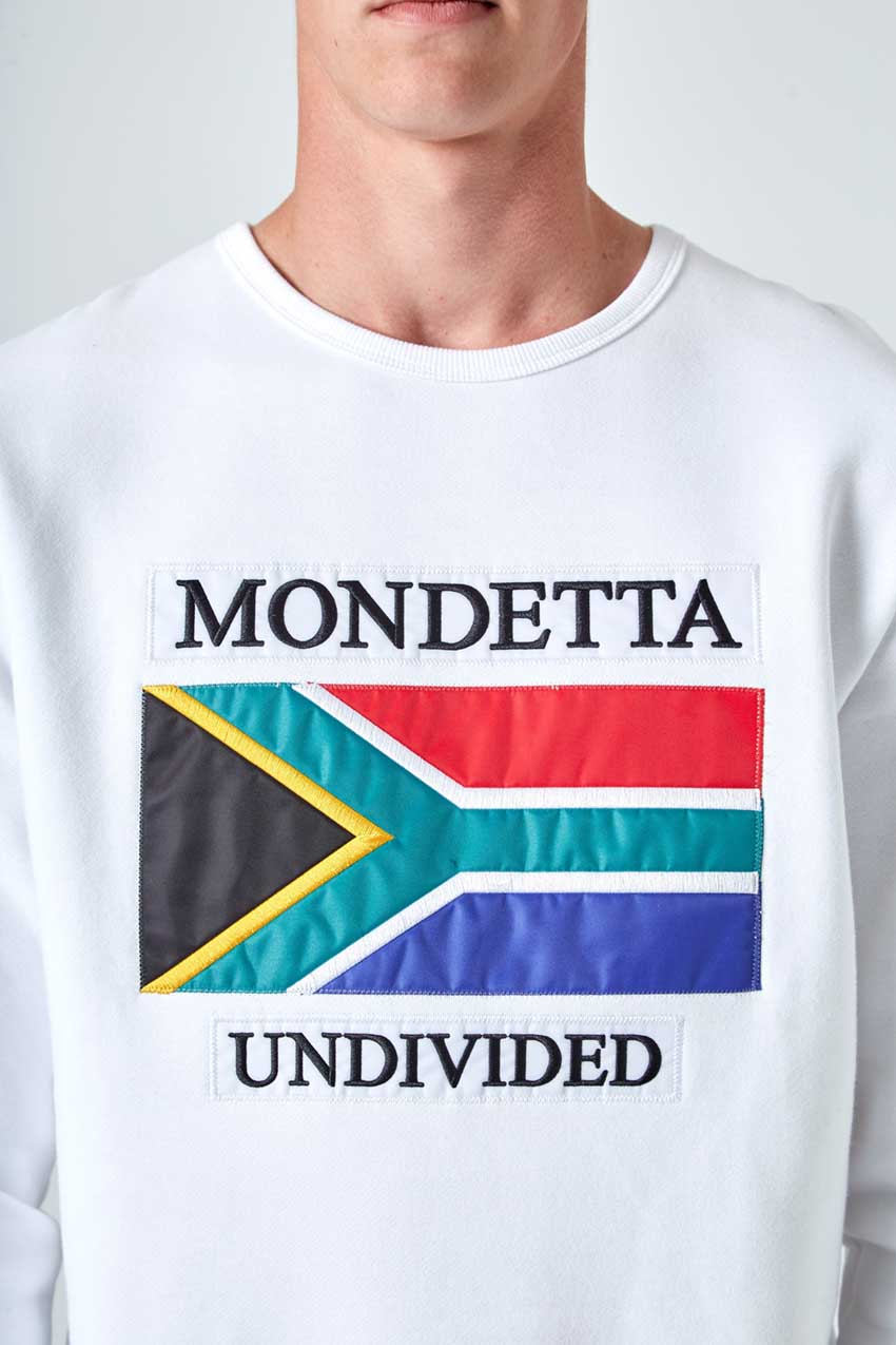 Homage Classic Fit Sweatshirt - South Africa - White