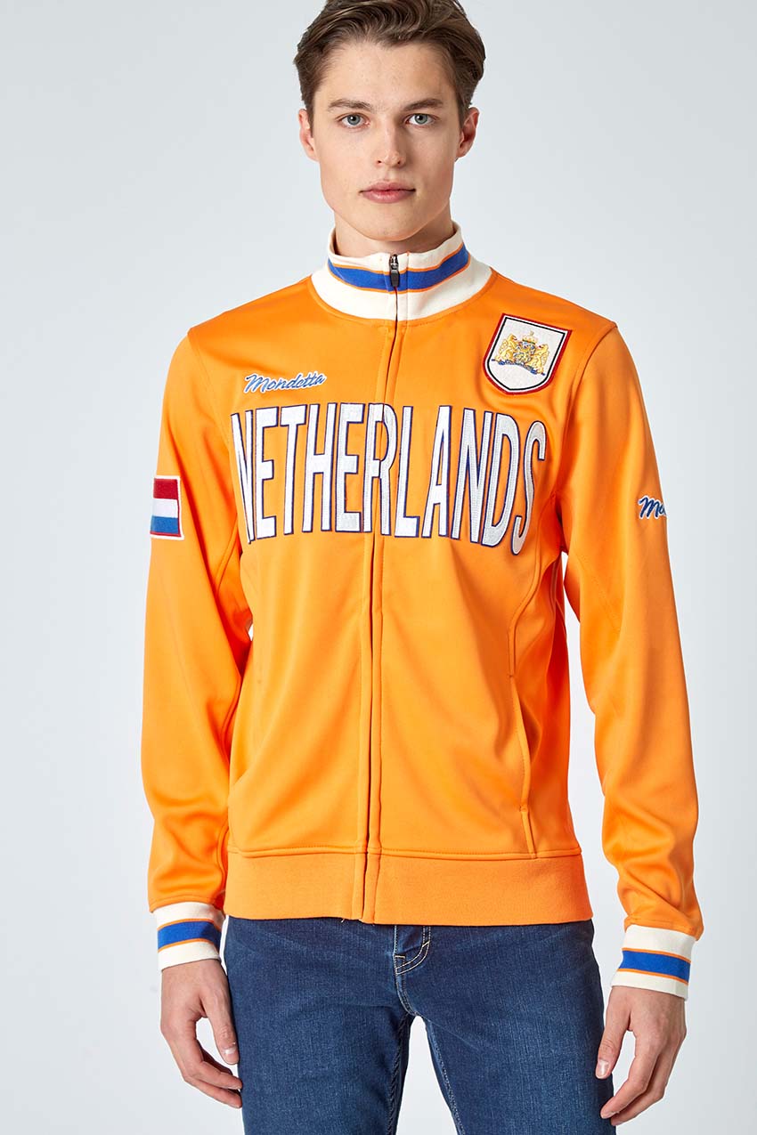 Pitch Track Jacket - Tangerine-Netherlands