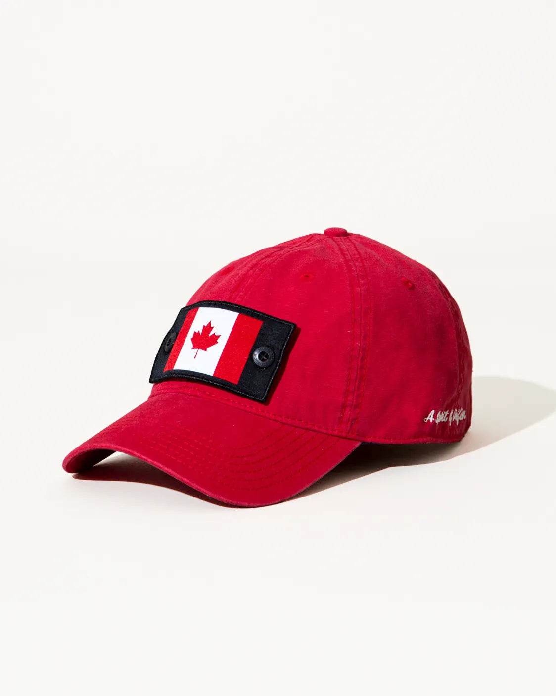 Heads Up Baseball Hat - Maple Red
