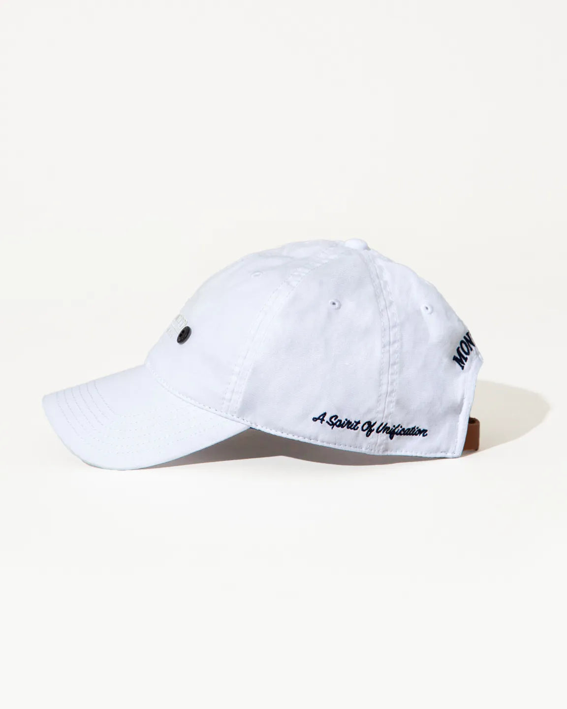 Heads Up Baseball Hat - White