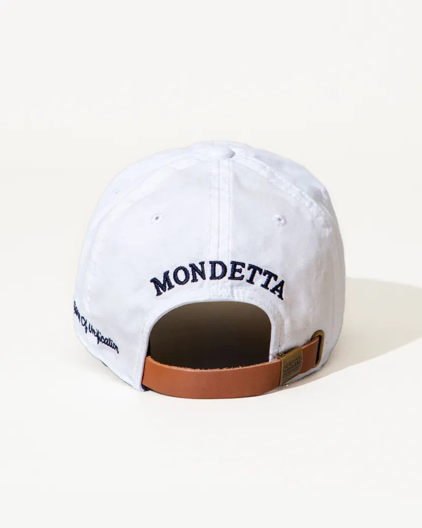 Heads Up Baseball Hat - White