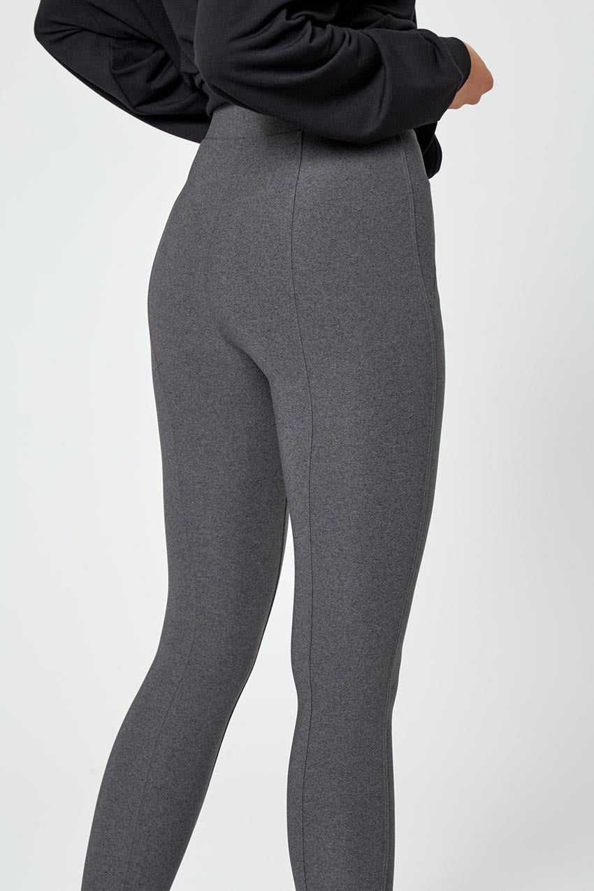 Distinctive Sustainable Mid-Rise Skinny Pant - Htr Charcoal