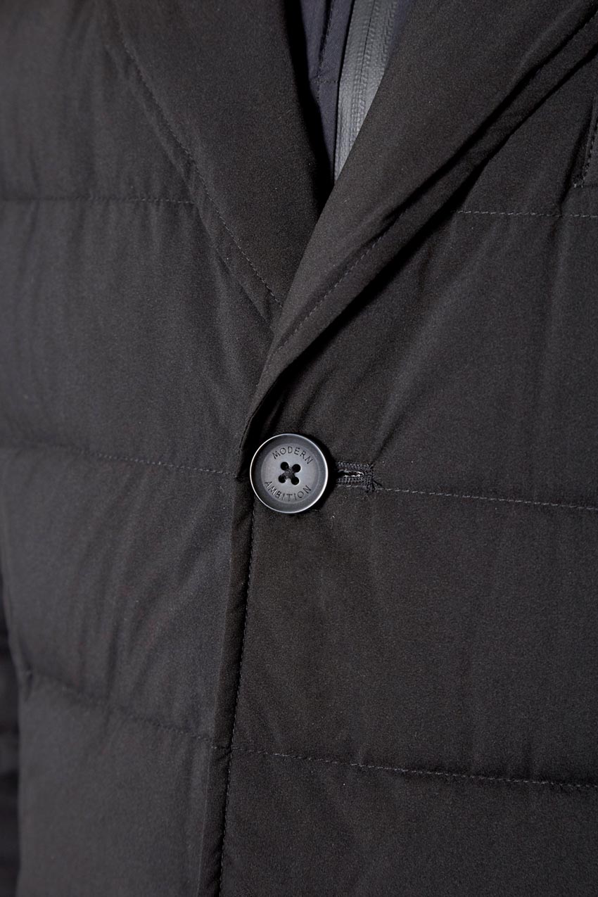 Rapport Puffer Jacket with Removable Fooler - Black