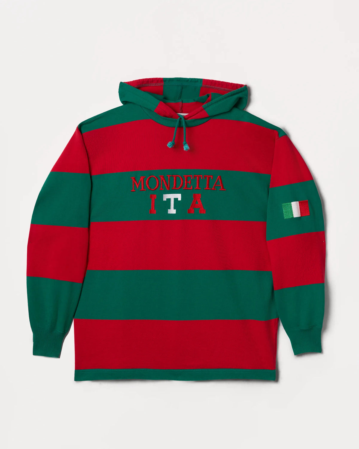 Mondetta ‘ITA’ Striped Hoodie