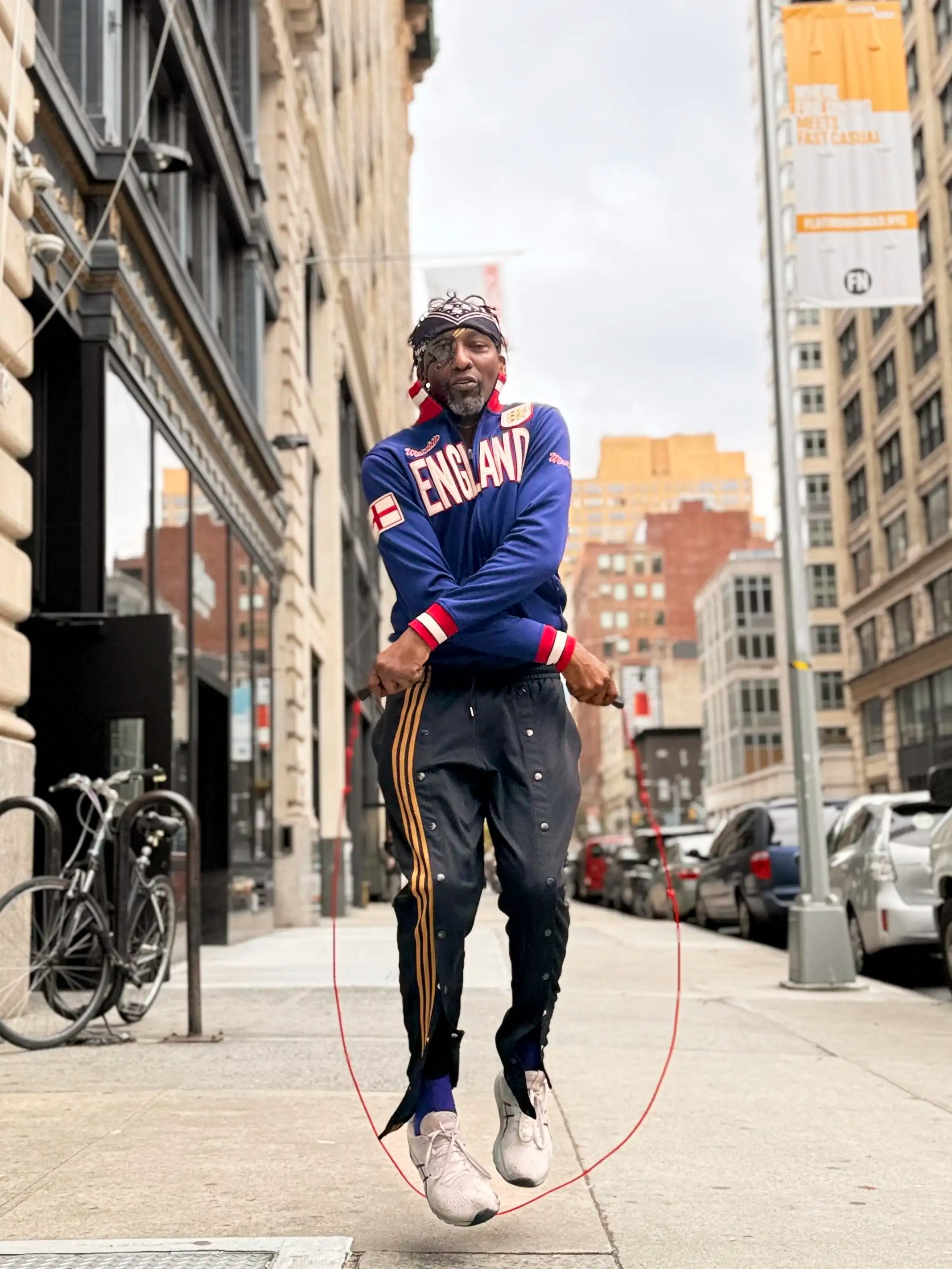 Pitch Track Jacket - Navy Sky-England