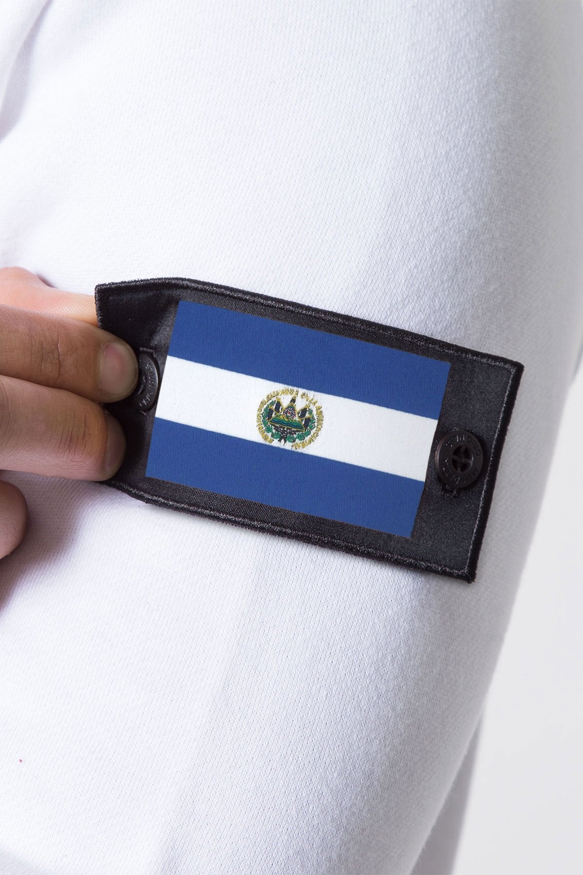 For general description, go to 'Main Product Description' region - El Salvador Patch - One Size