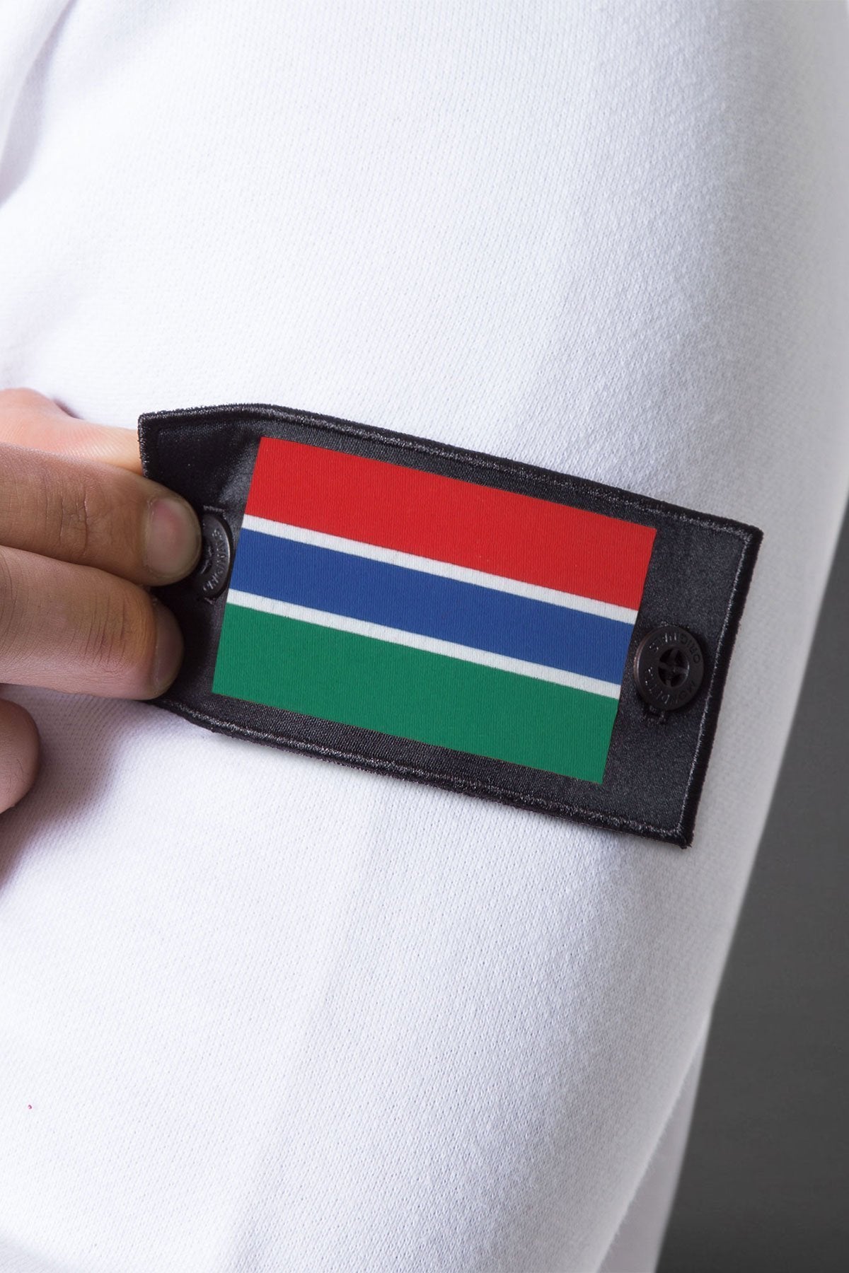 For general description, go to 'Main Product Description' region - Gambia Patch - One Size