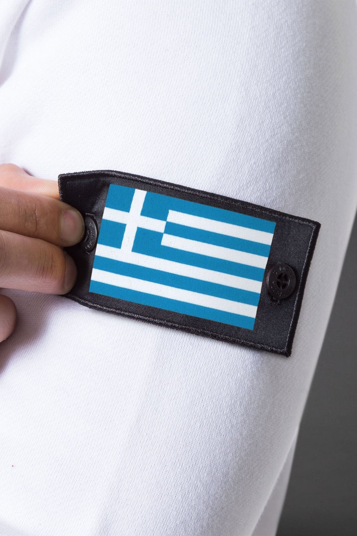 For general description, go to 'Main Product Description' region - Greece Patch - One Size
